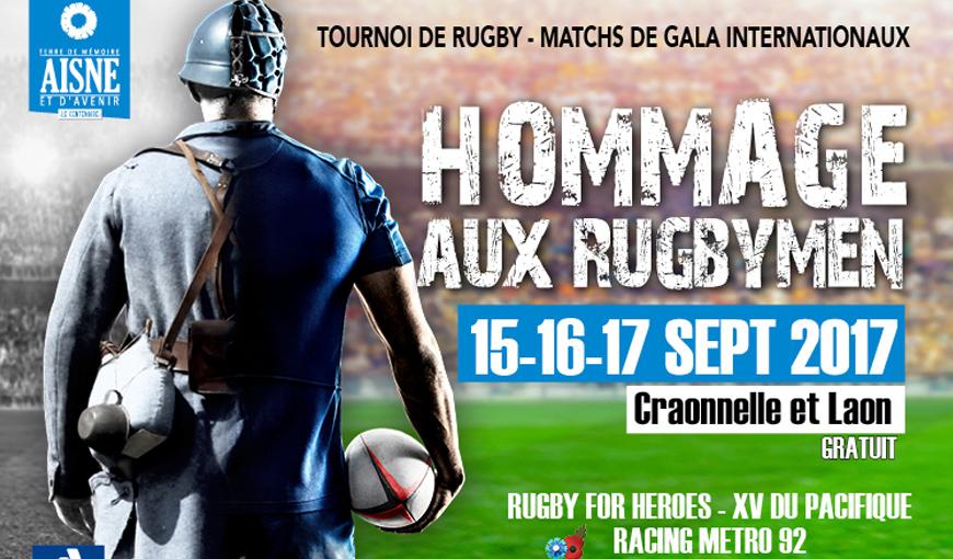 Hommage aux rugbymen, du 14 au 17 septembre 2017