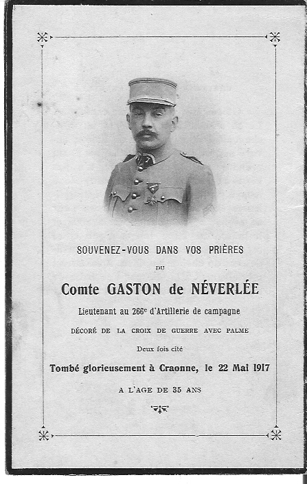Souvenez-vous de Gaston de NÉVERLÉE