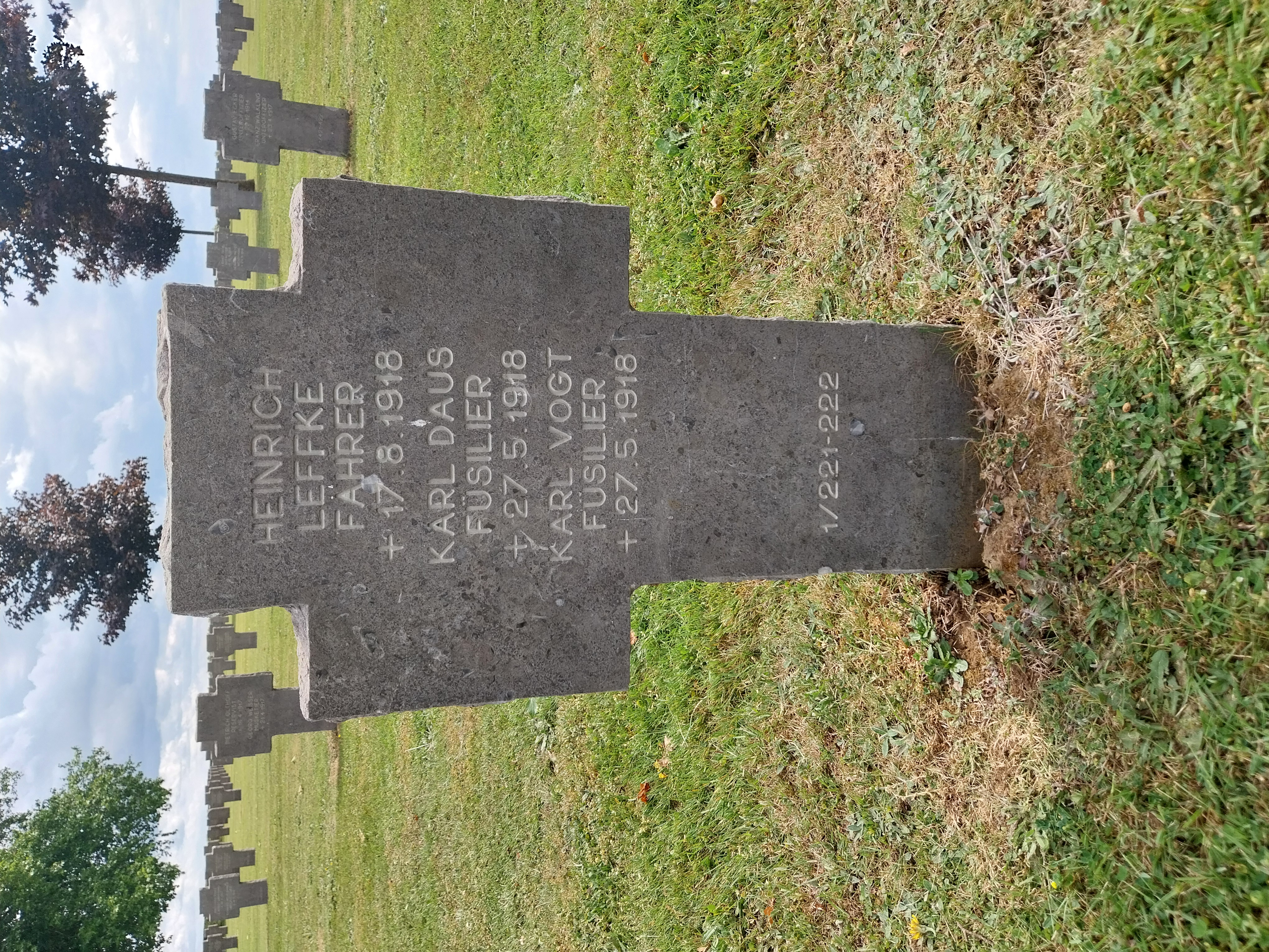 Sépulture VOGT Karl