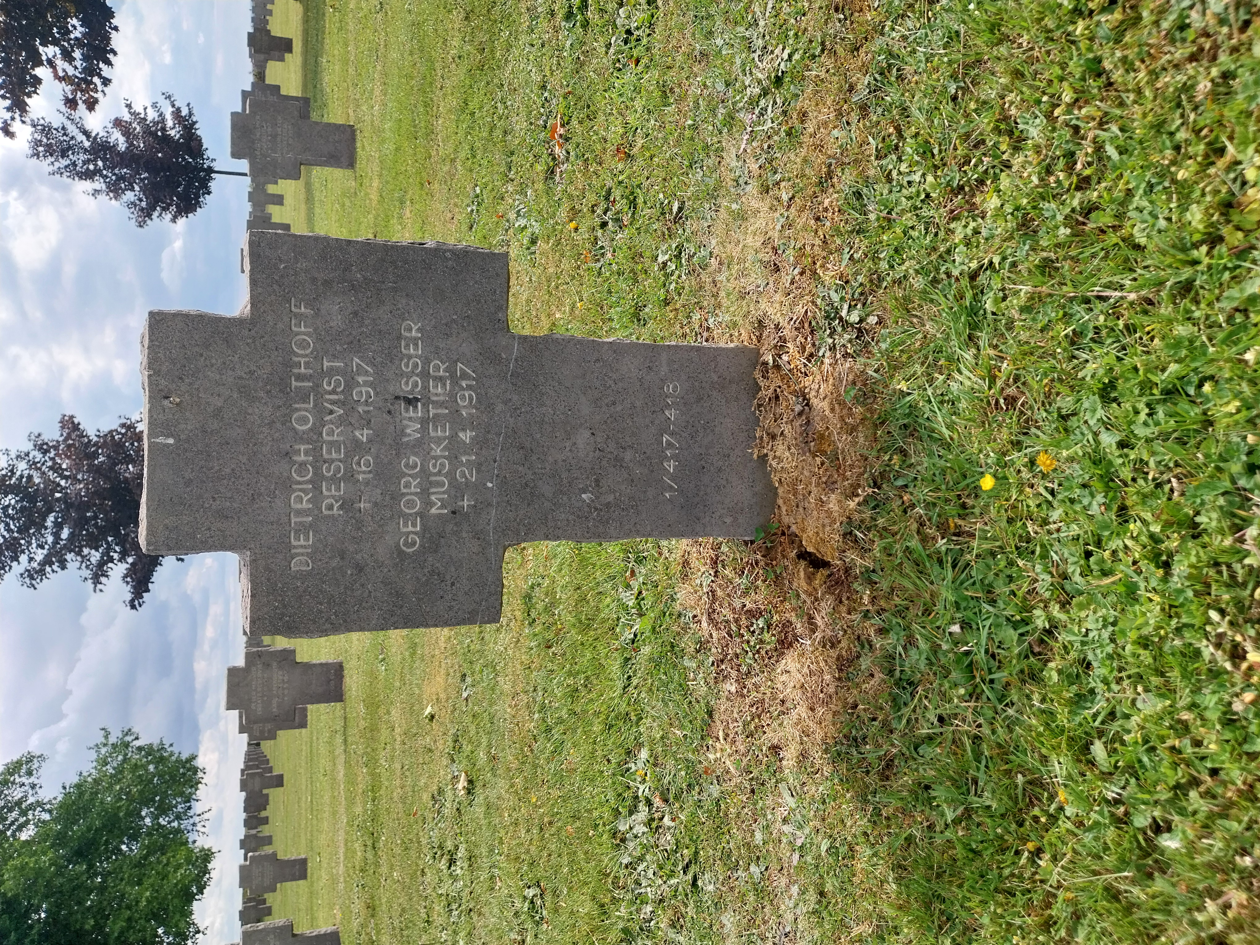 Sépulture WEISSER Georg