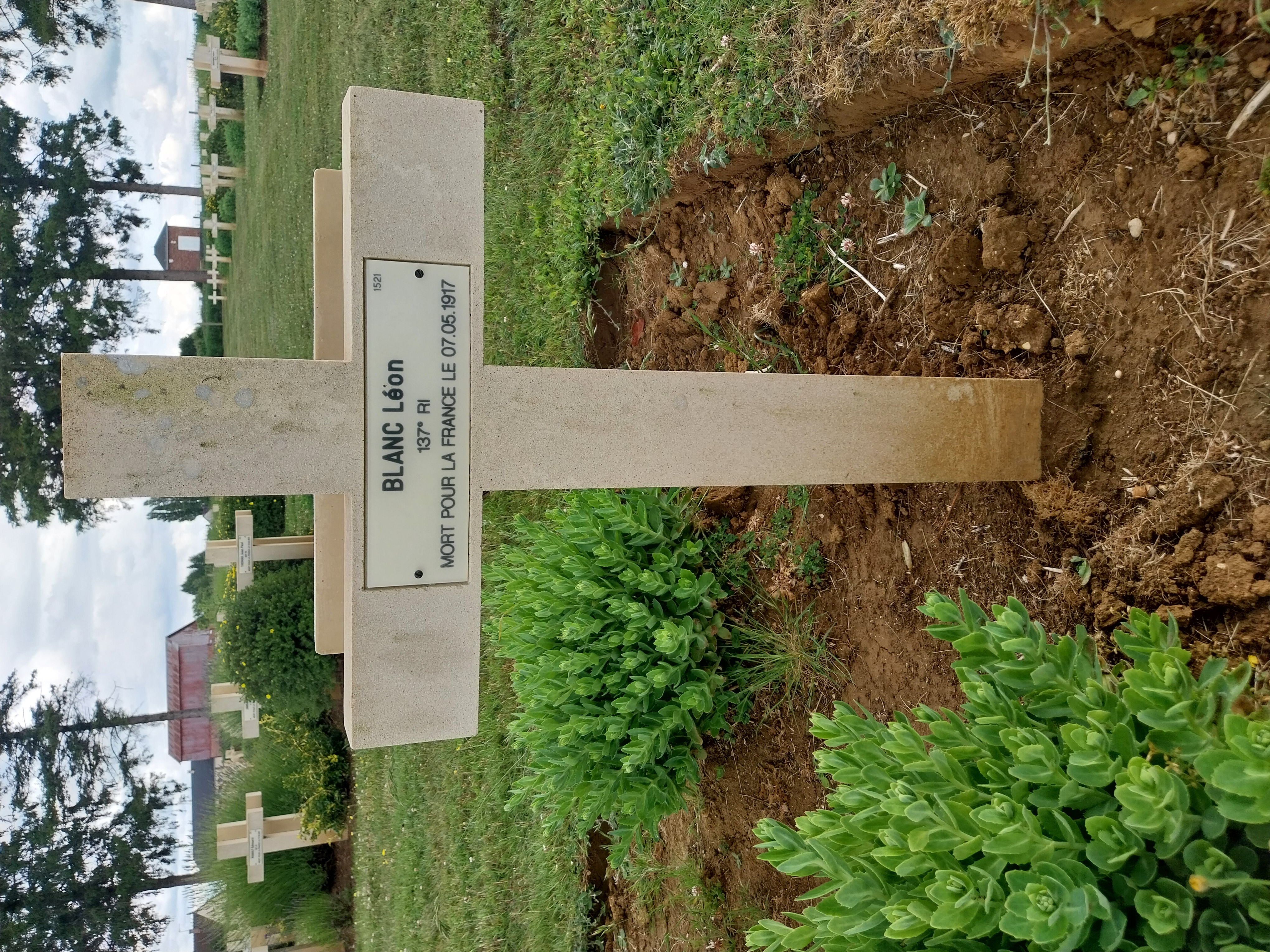 Sépulture BLANC Léon Marius