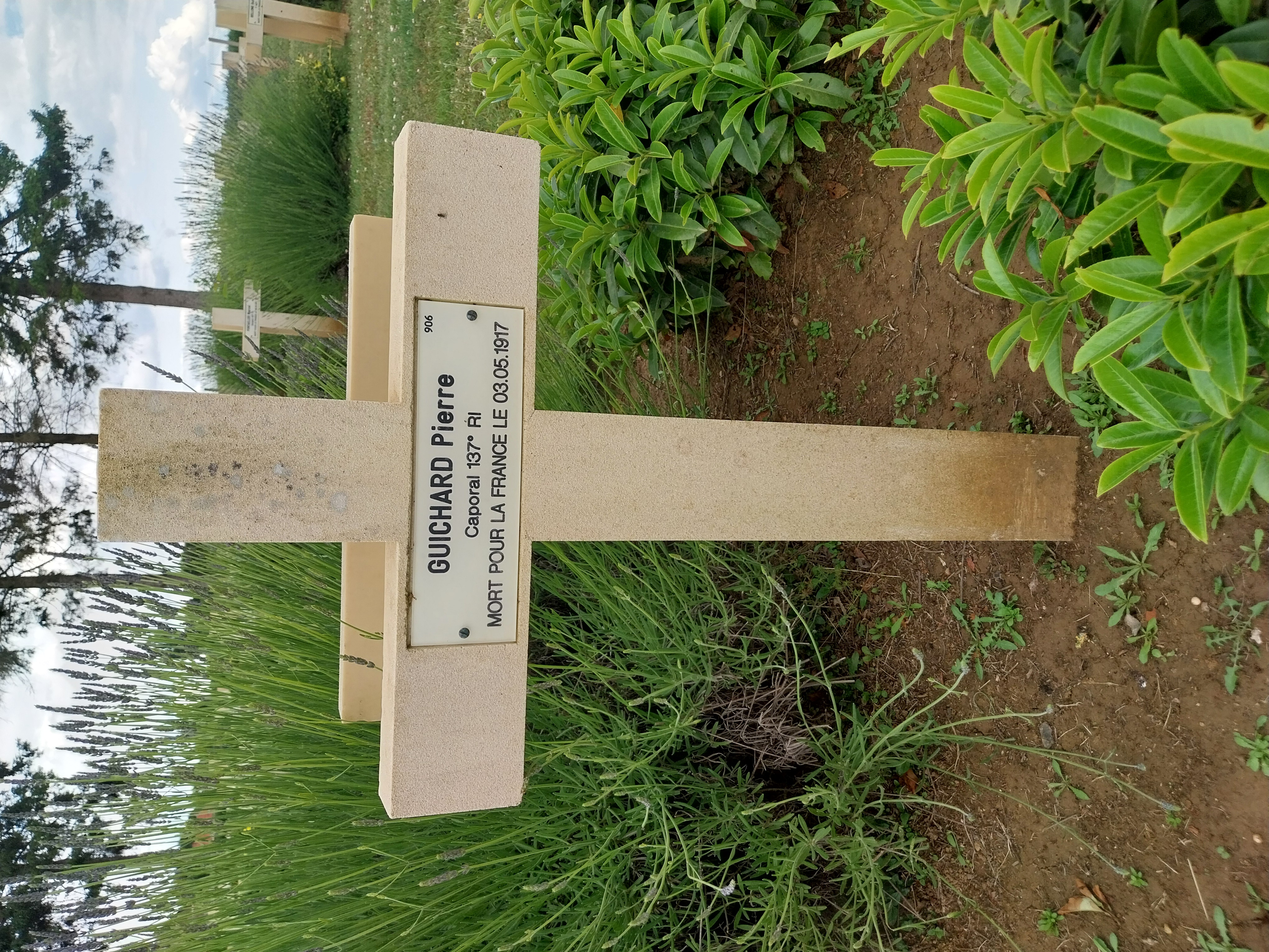 Sépulture GUICHARD Pierre François Marcel Marie