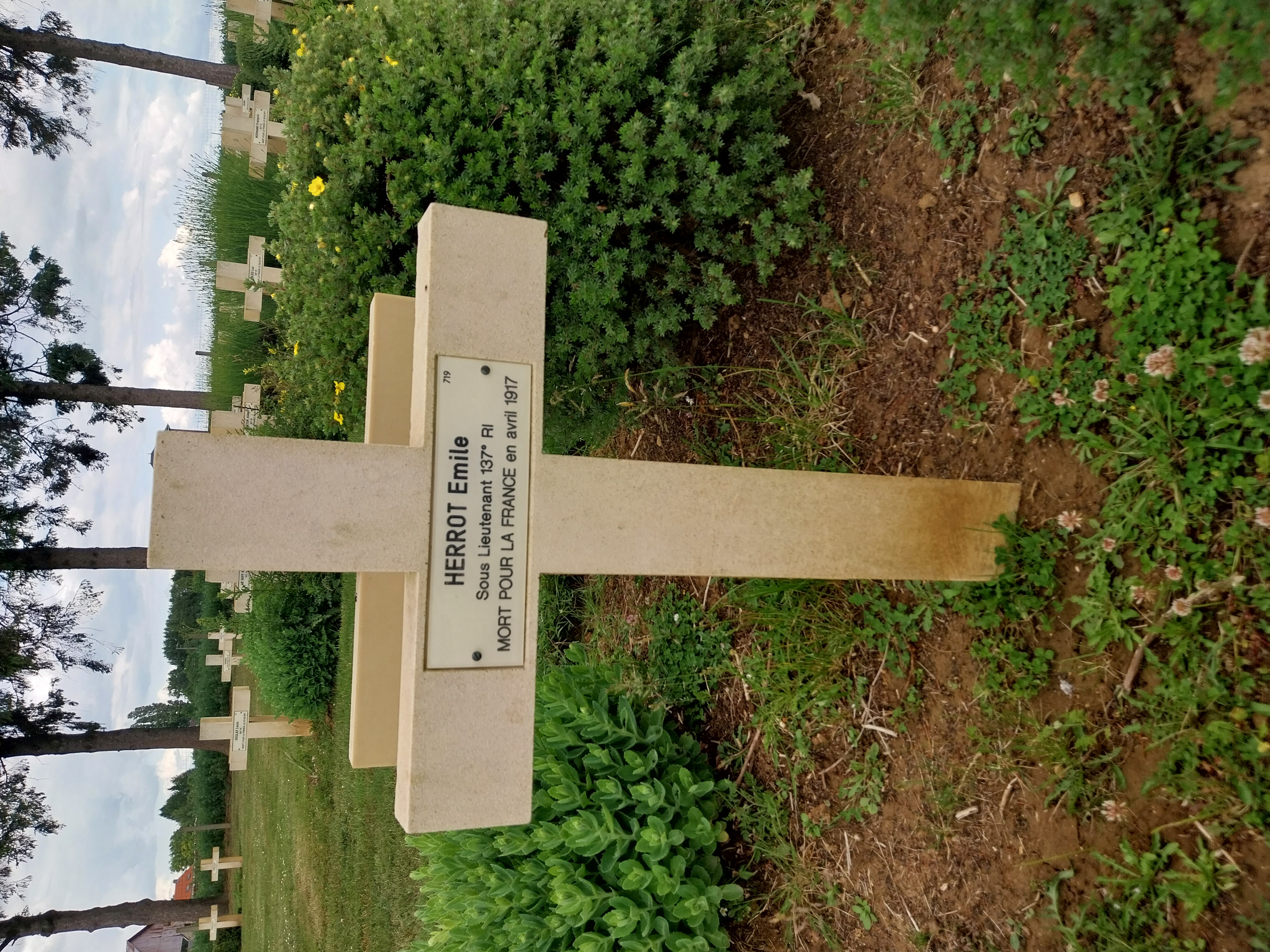 Sépulture HERROT Emile Alfred
