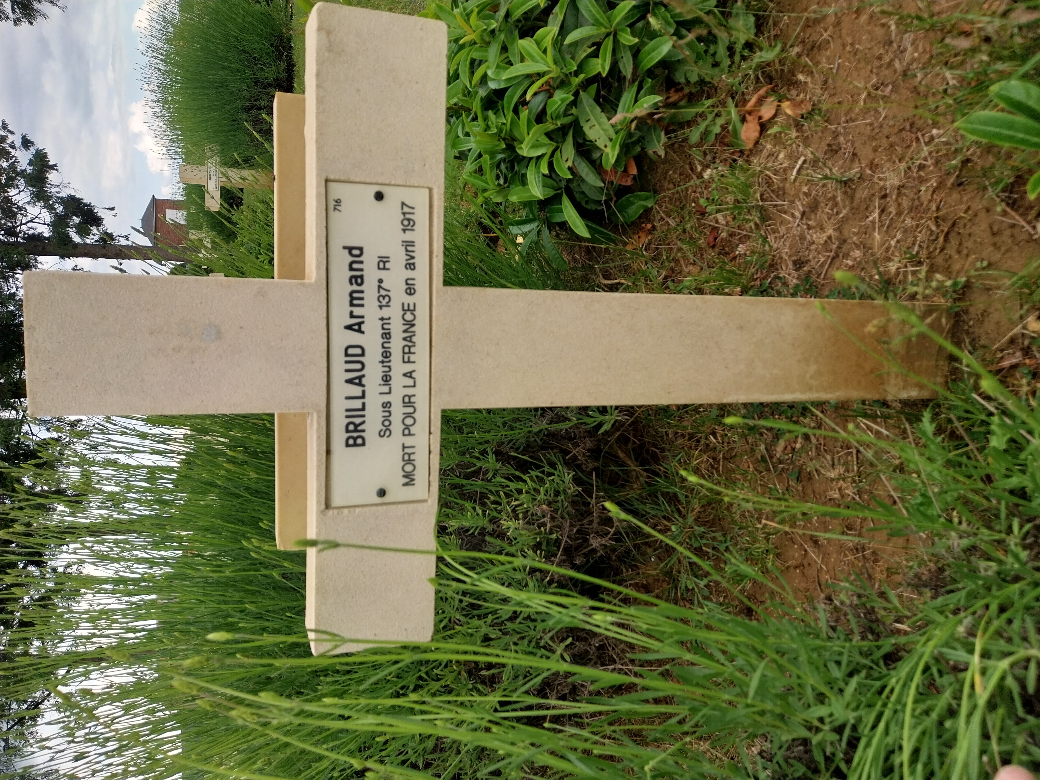 Sépulture BRILLAUD Armand Jean Joseph