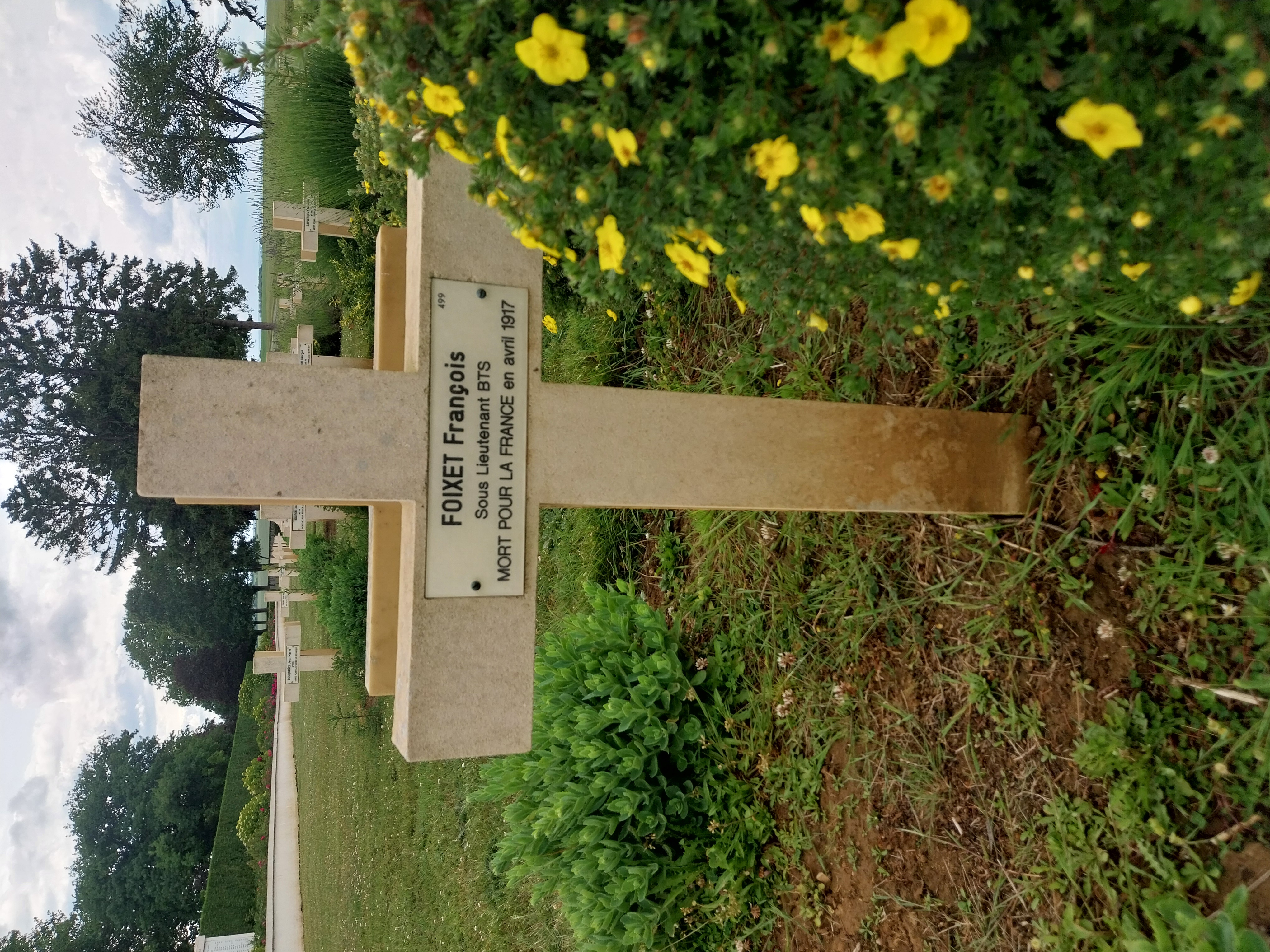 Sépulture FOIXET François Auguste Mathieu