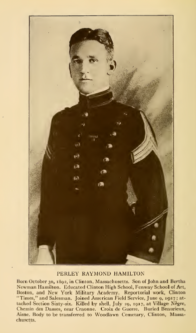 HAMILTON Perley Raymond