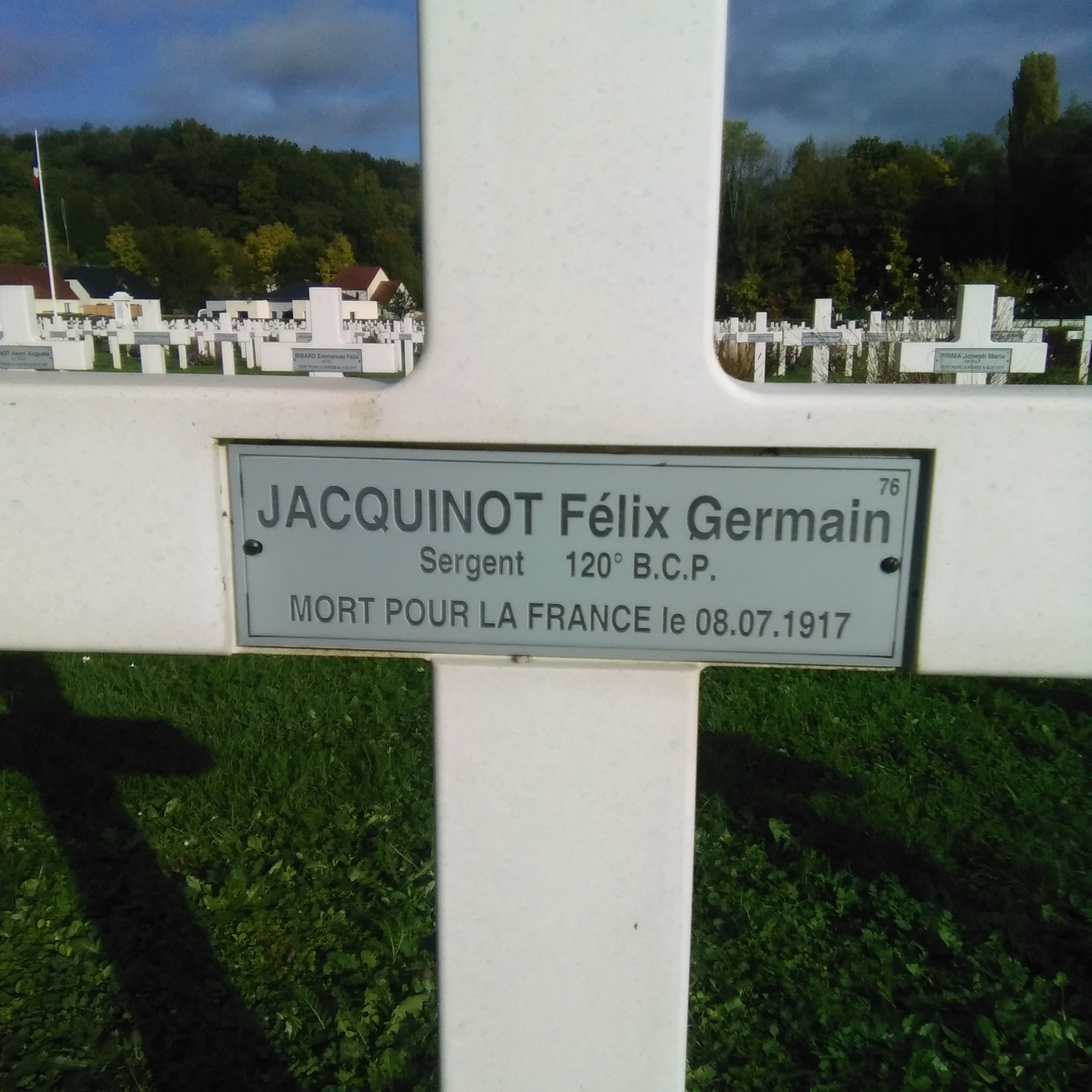 Tombe - JACQUINOT Félix