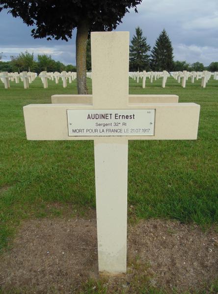 Photo de la tombe AUDINET Ernest 