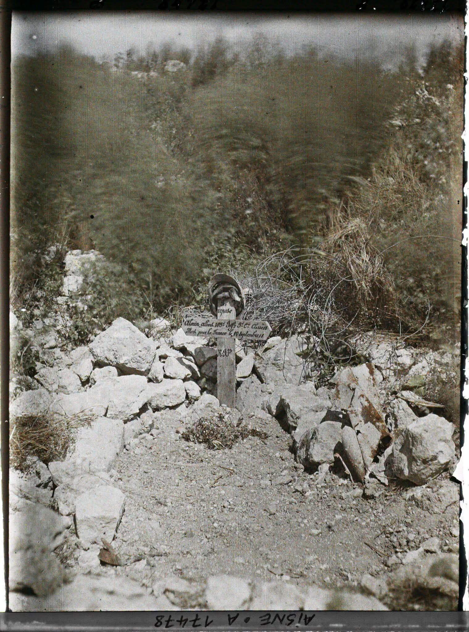 Sépulture Albert ALMIN 