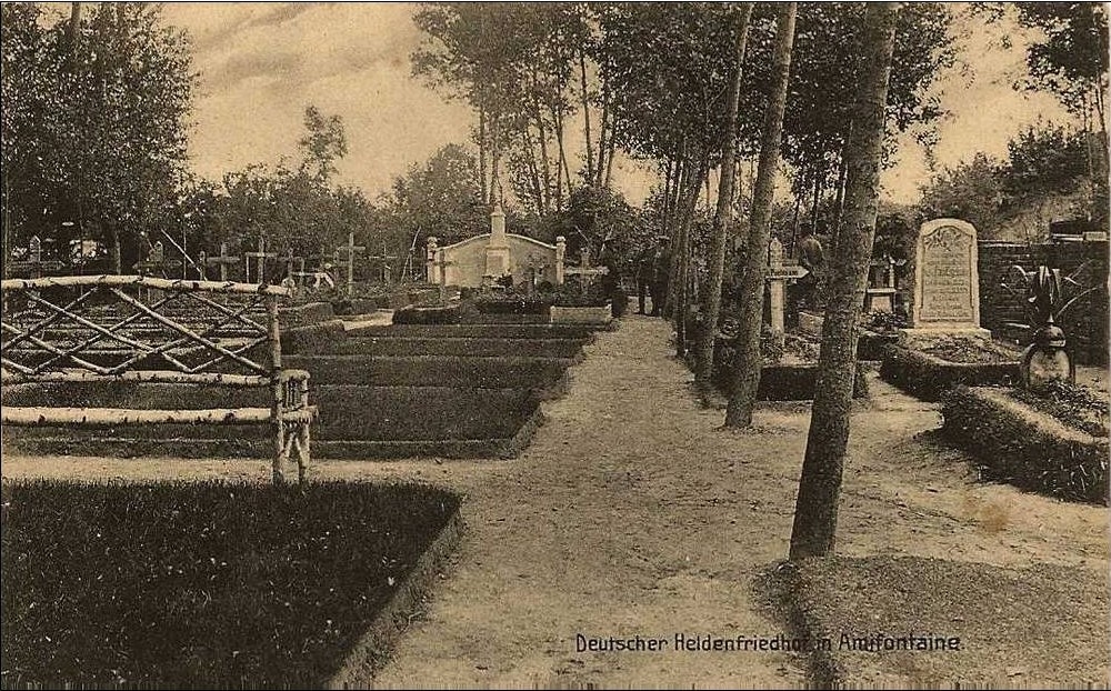 Cimetière allemand Amifontaine (Aisne) 