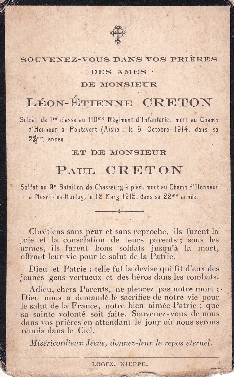 Avis de décès