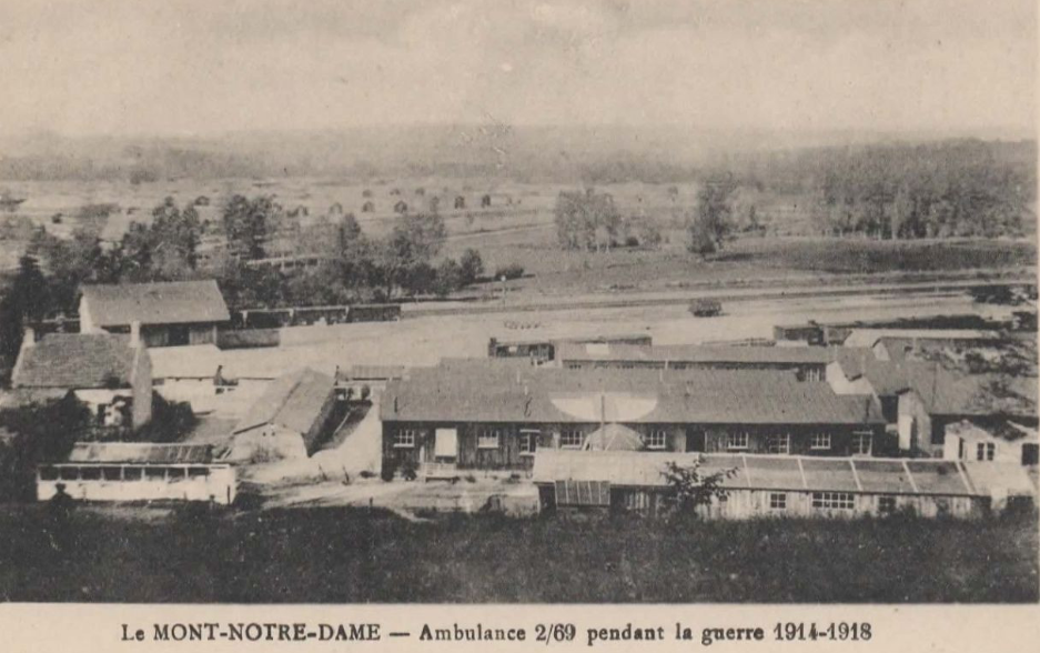 Photo de l'ambulance 2/69 à Mont-Notre-Dame