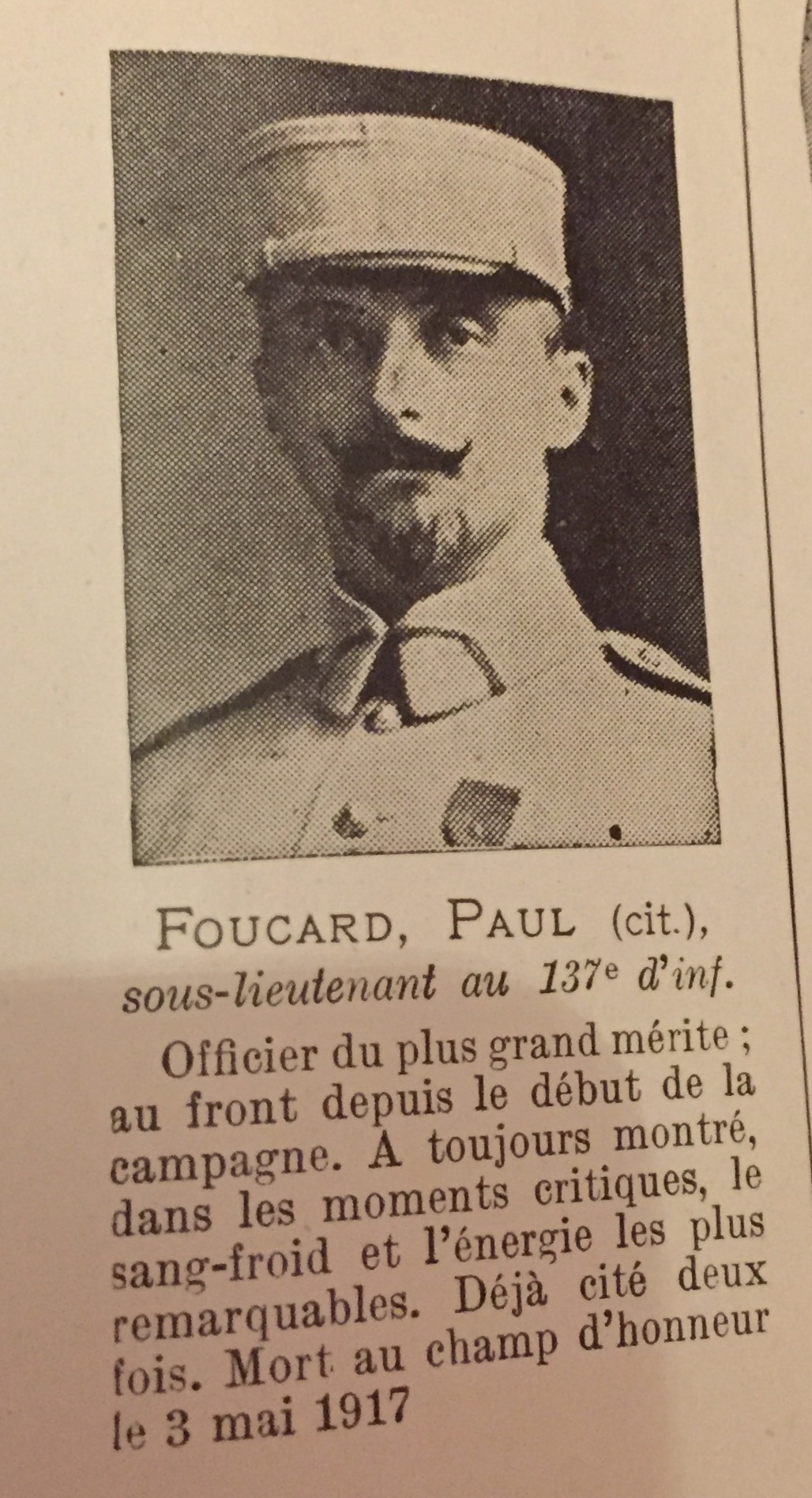 Foucart Paul, portrait et citation.
