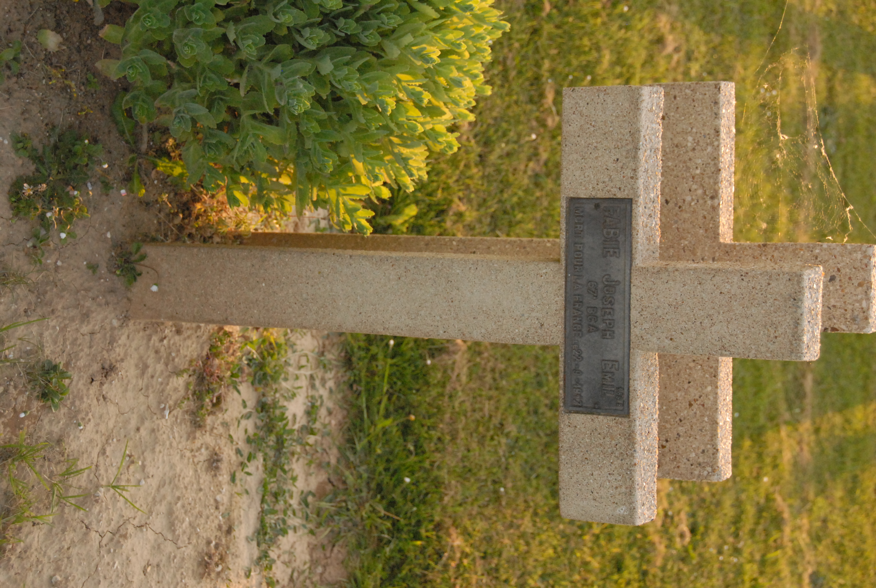 Sépulture FABIE Joseph Emile