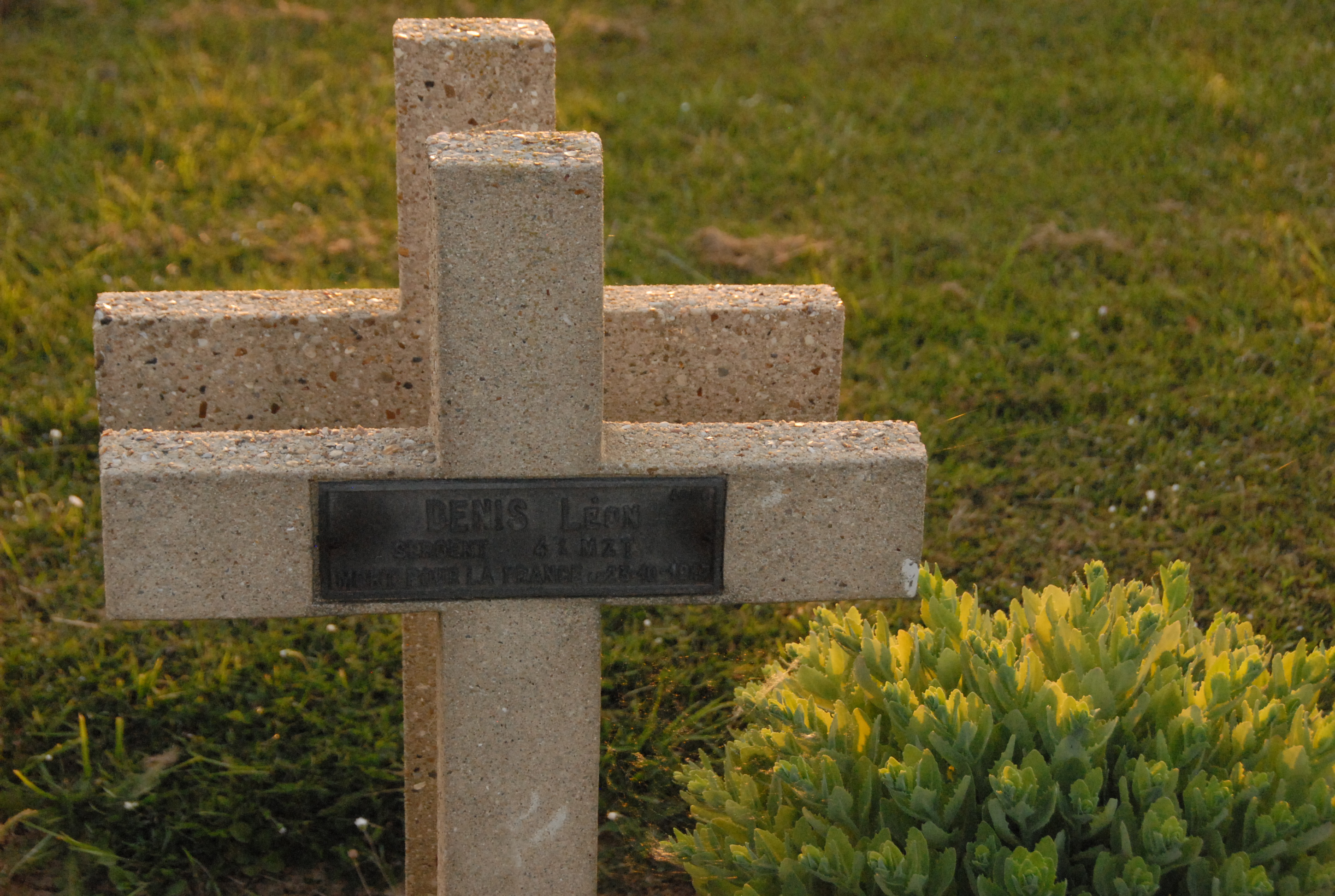 Sépulture DENIS Léon