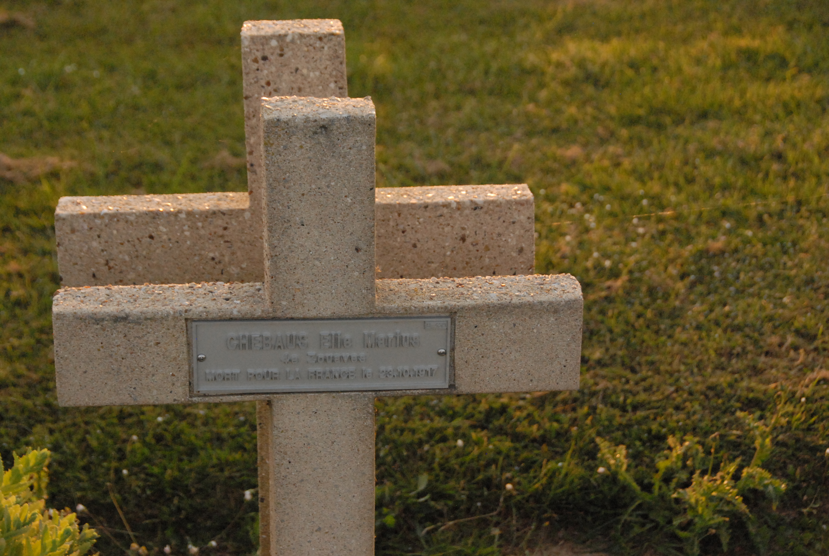 Sépulture CHENAUD Elie Marius