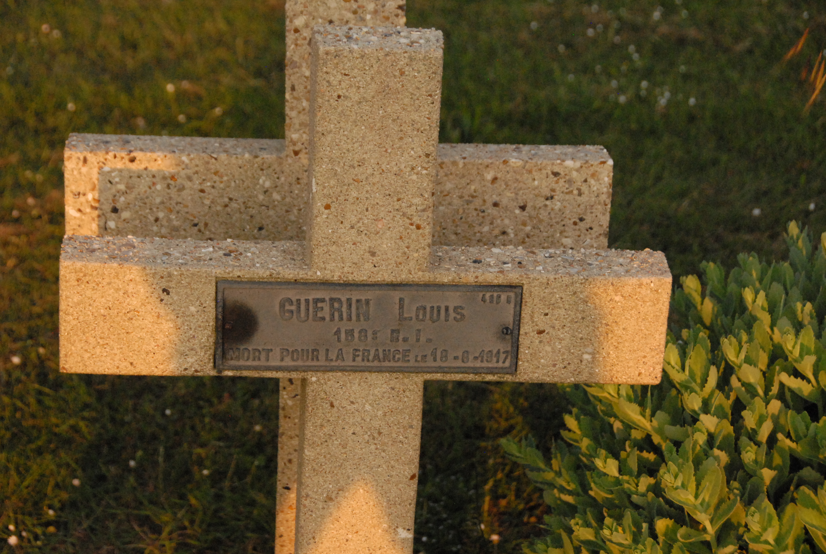 Sépulture GUERIN Louis