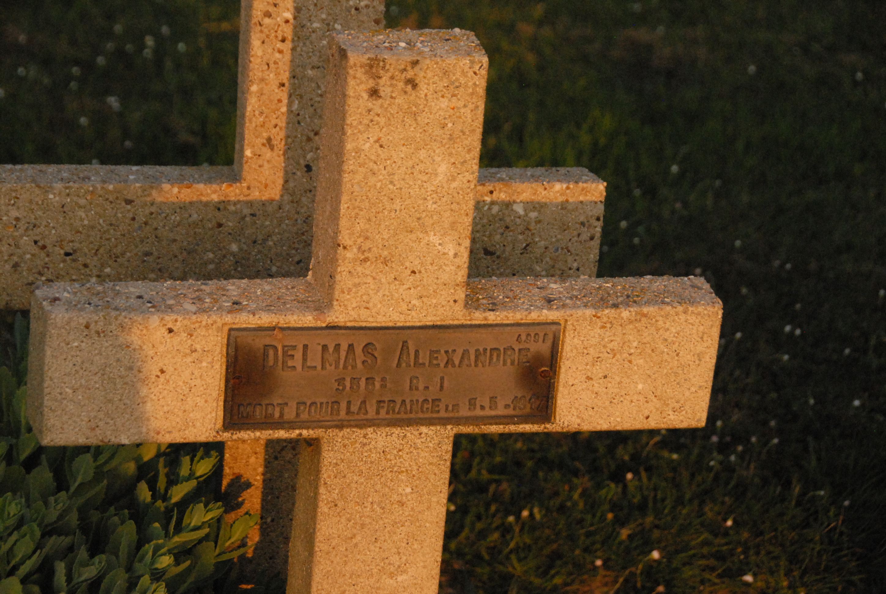 Sépulture DELMAS Alexandre