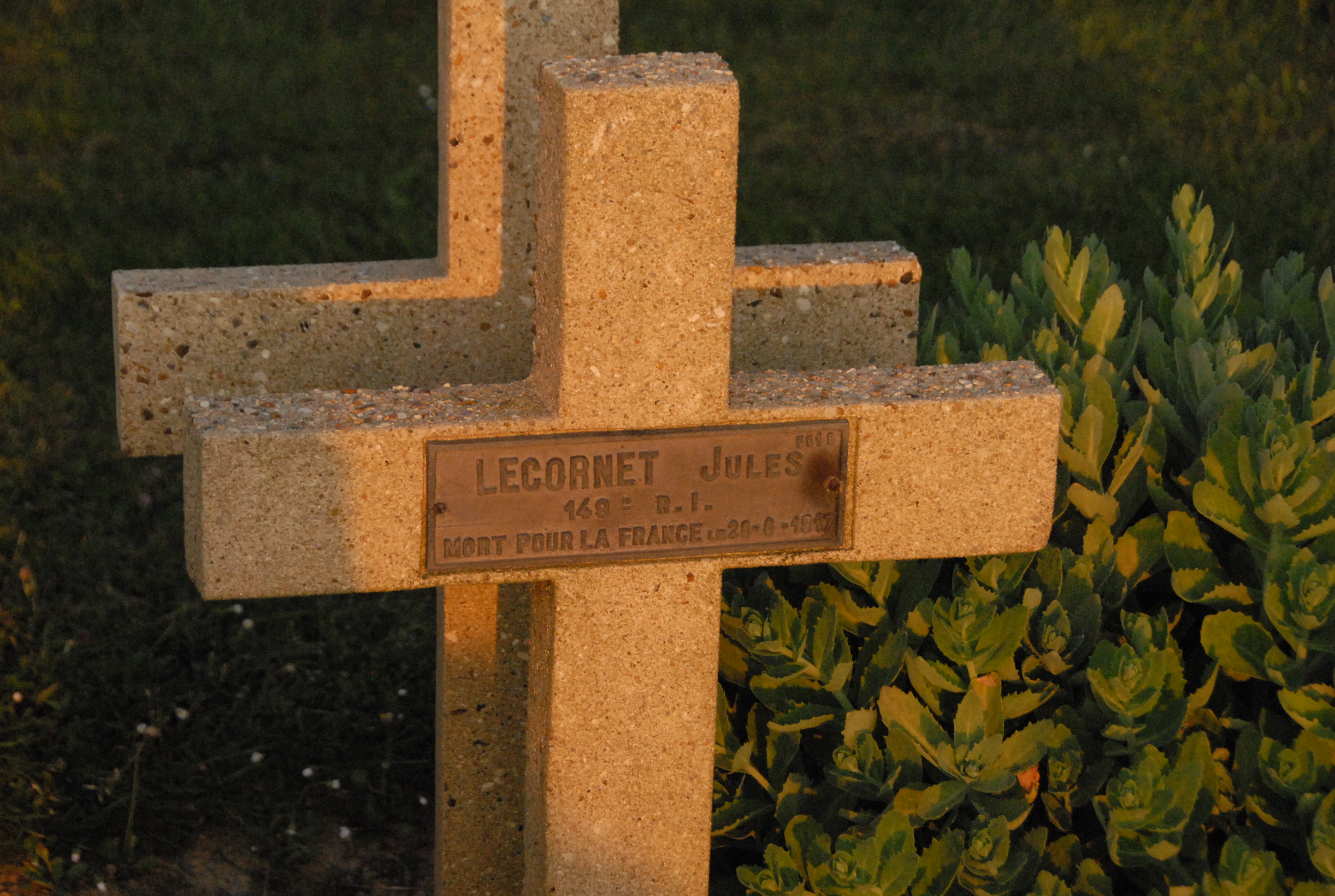 Sépulture LECOANET Jules Félicien