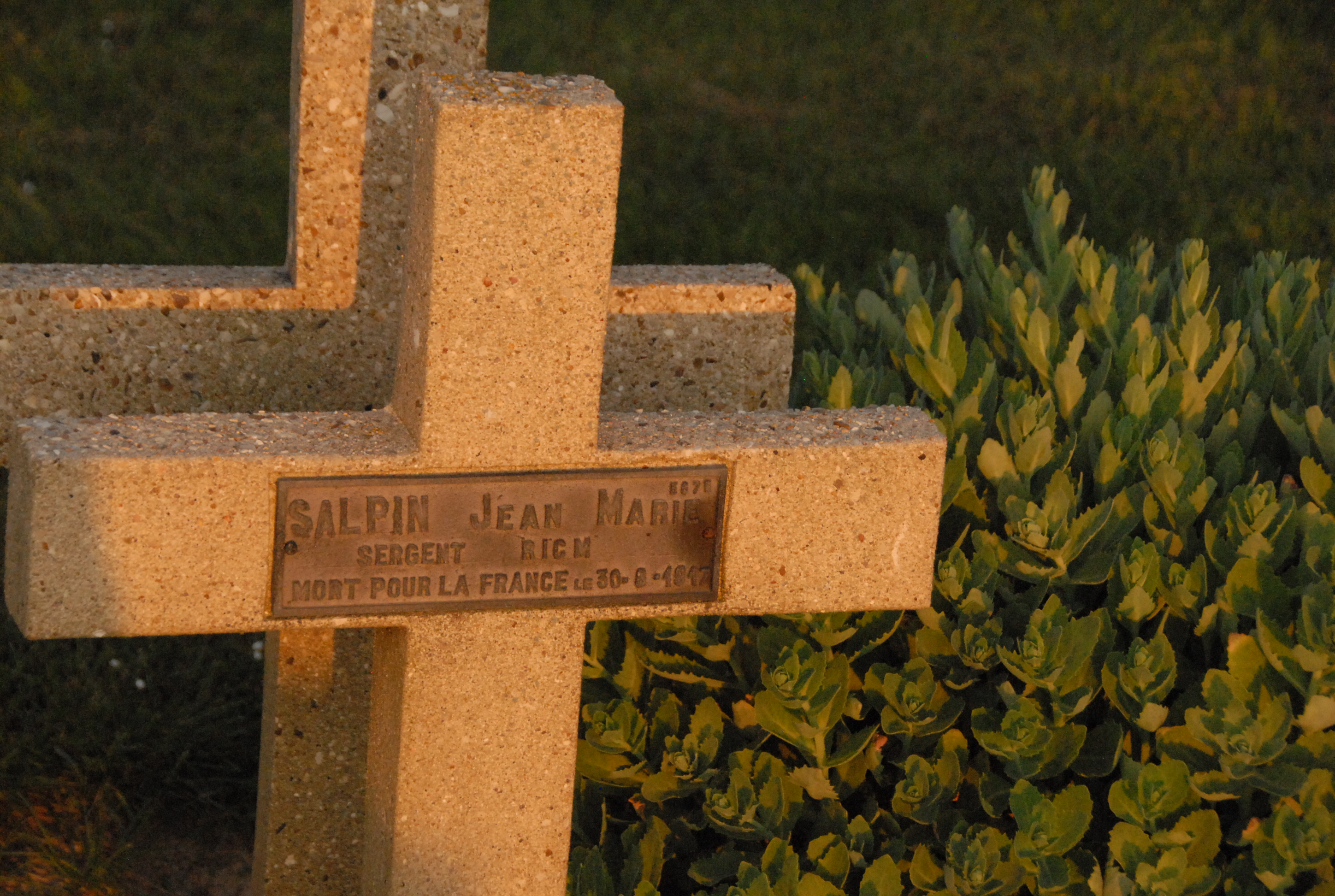 Sépulture SALPIN Jean