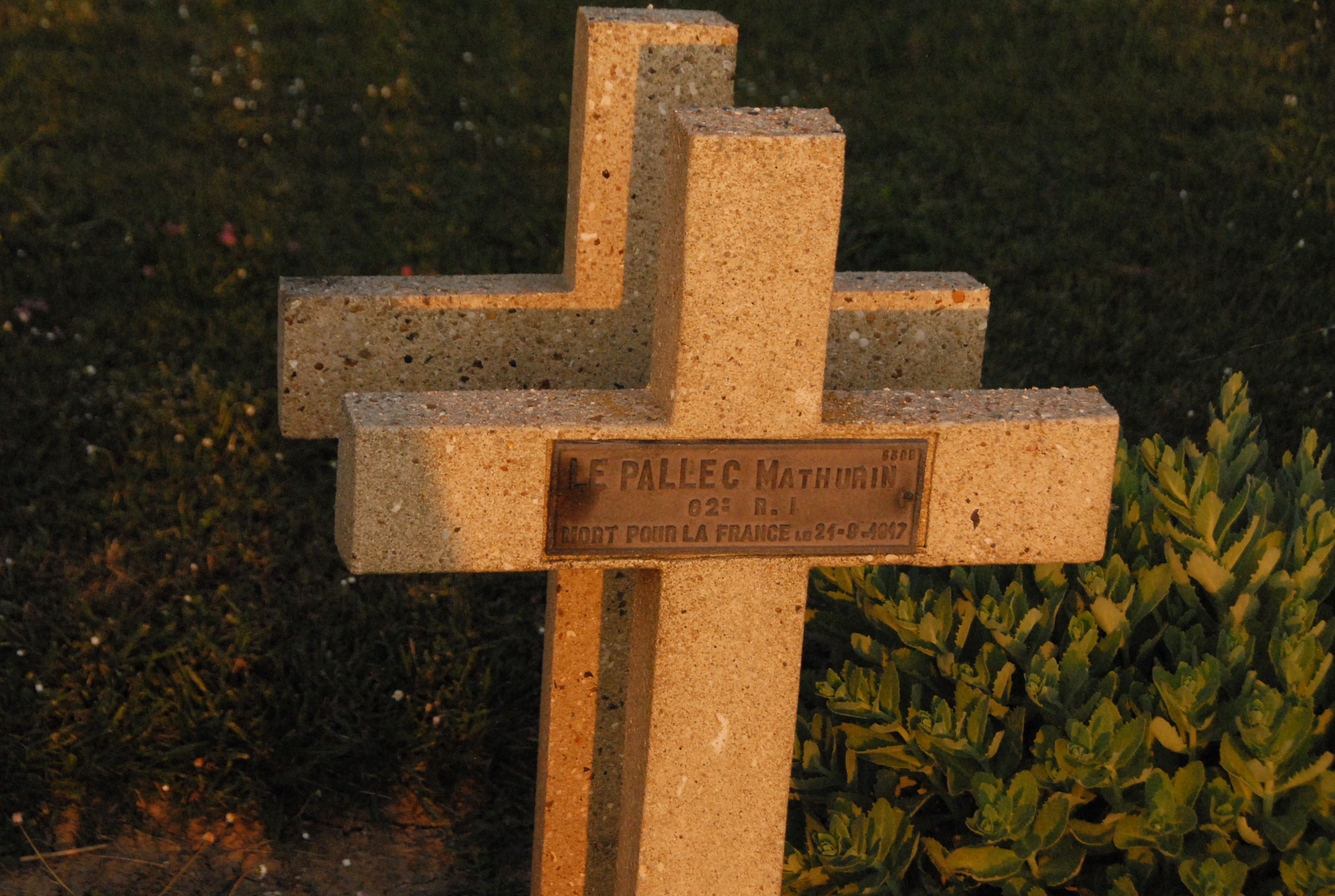 Sépulture LE PALLEC Mathurin