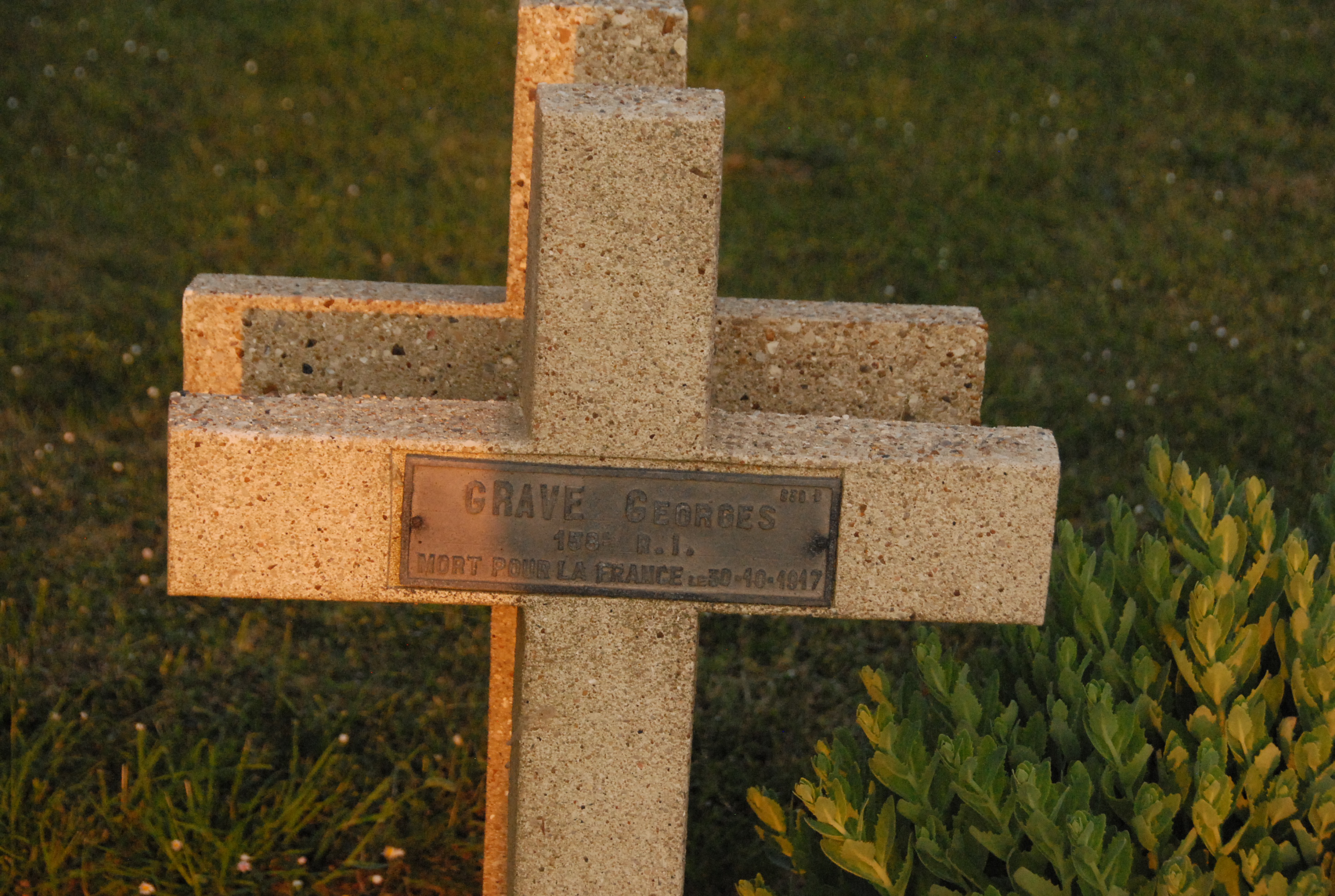 Sépulture GRAVE Georges