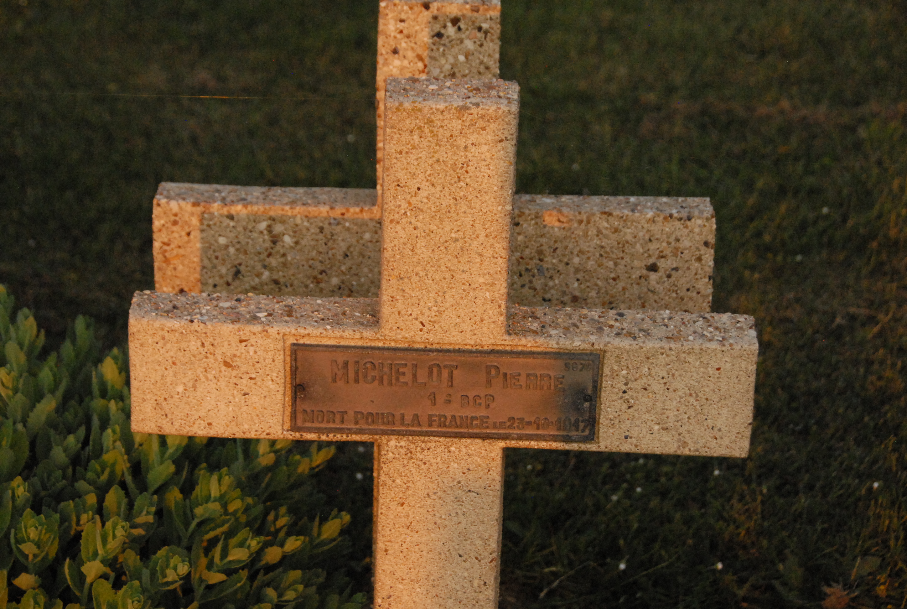 Sépulture MICHELOT Pierre