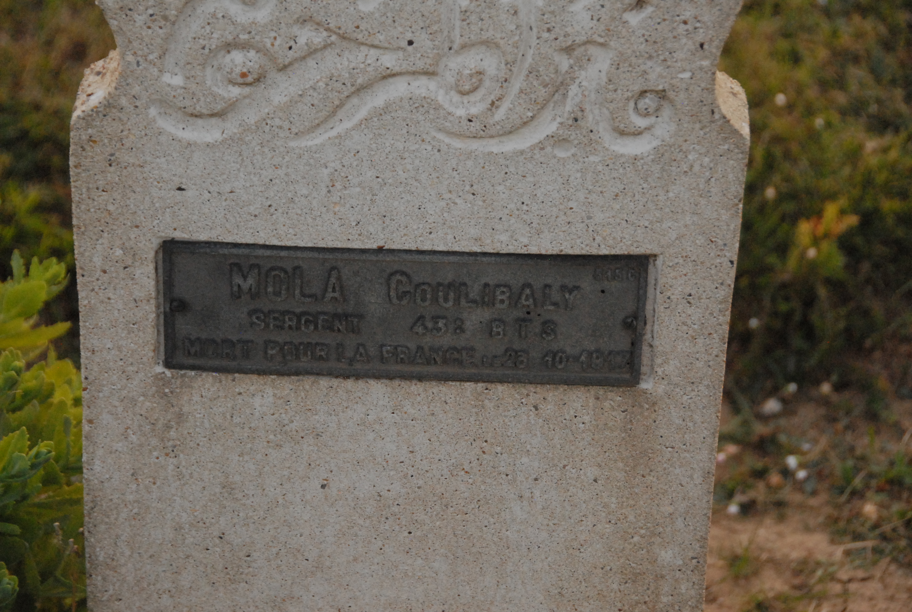 Sépulture MOLA Coulibaly