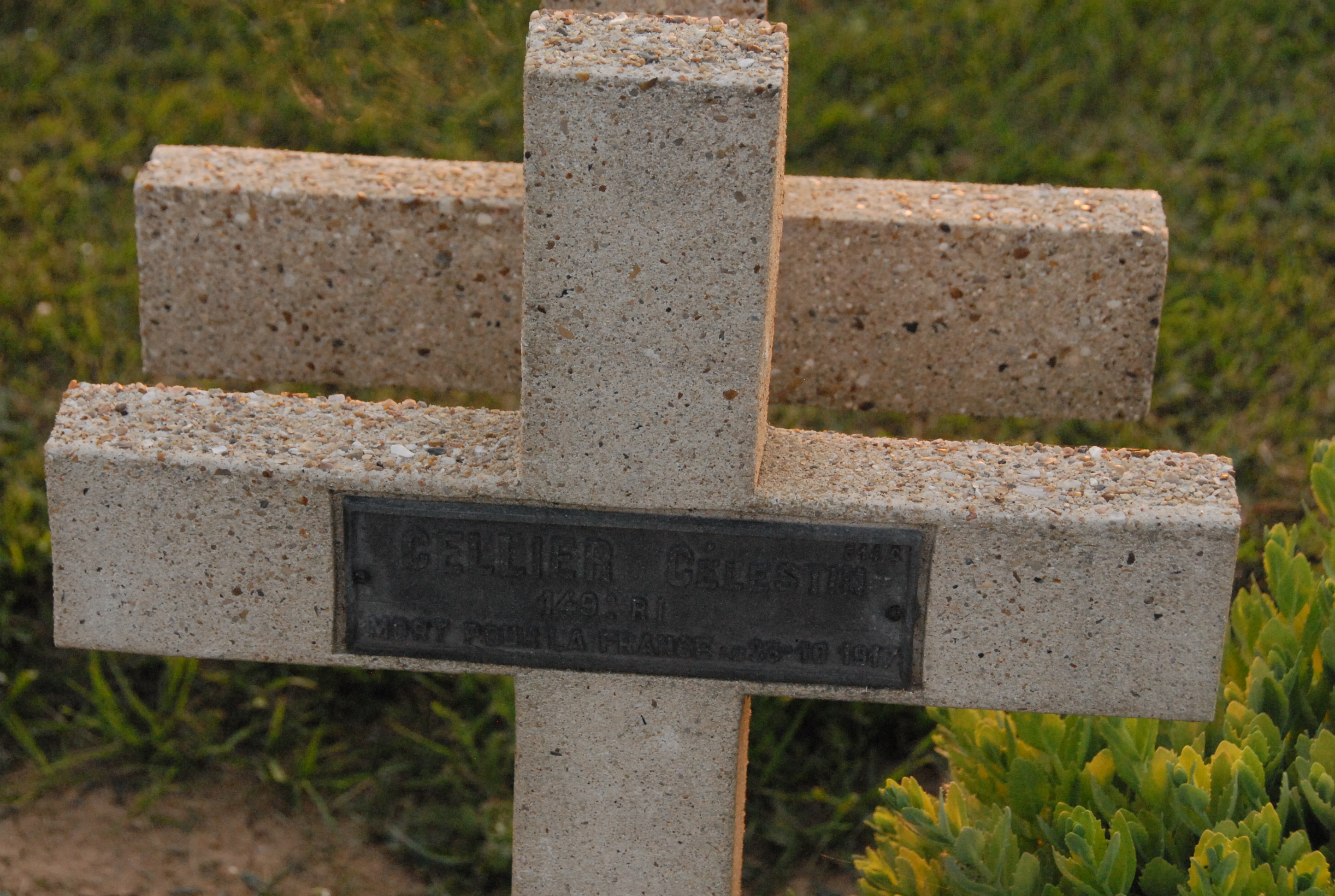 Sépulture CELLIER Célestin Lucien