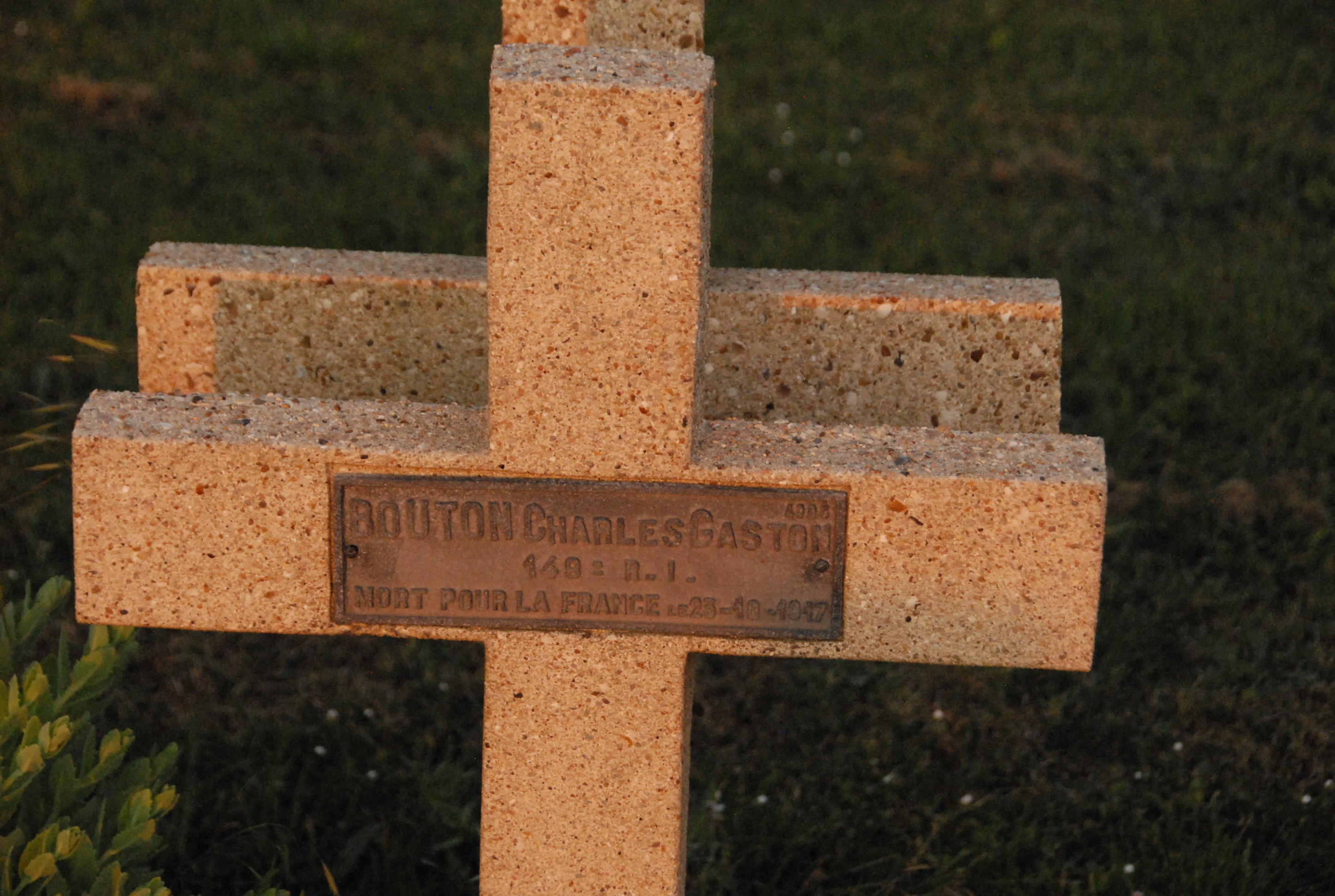 Sépulture BOUTON Charles Gaston