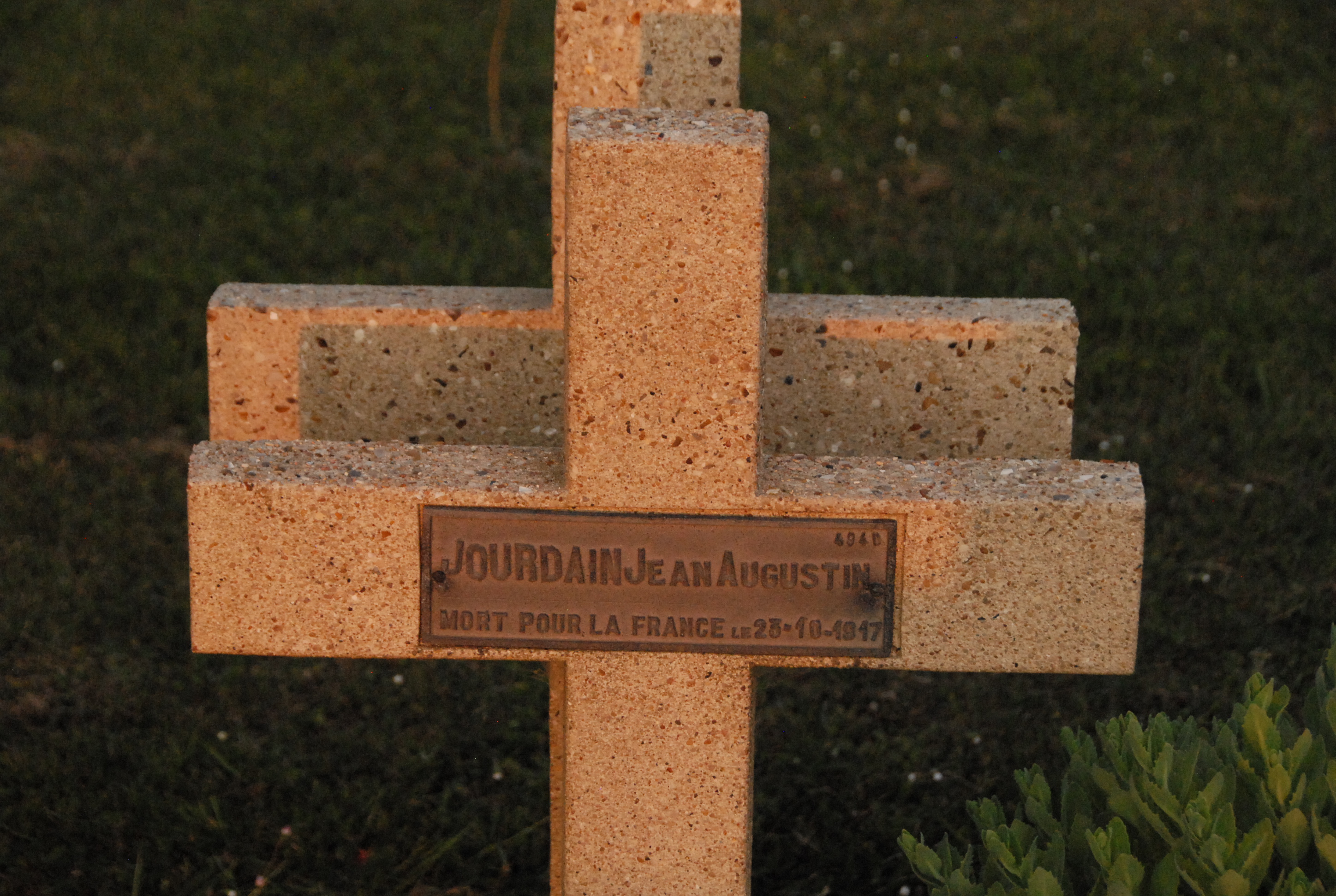 Sépulture JOURDAIN Jean Augustin