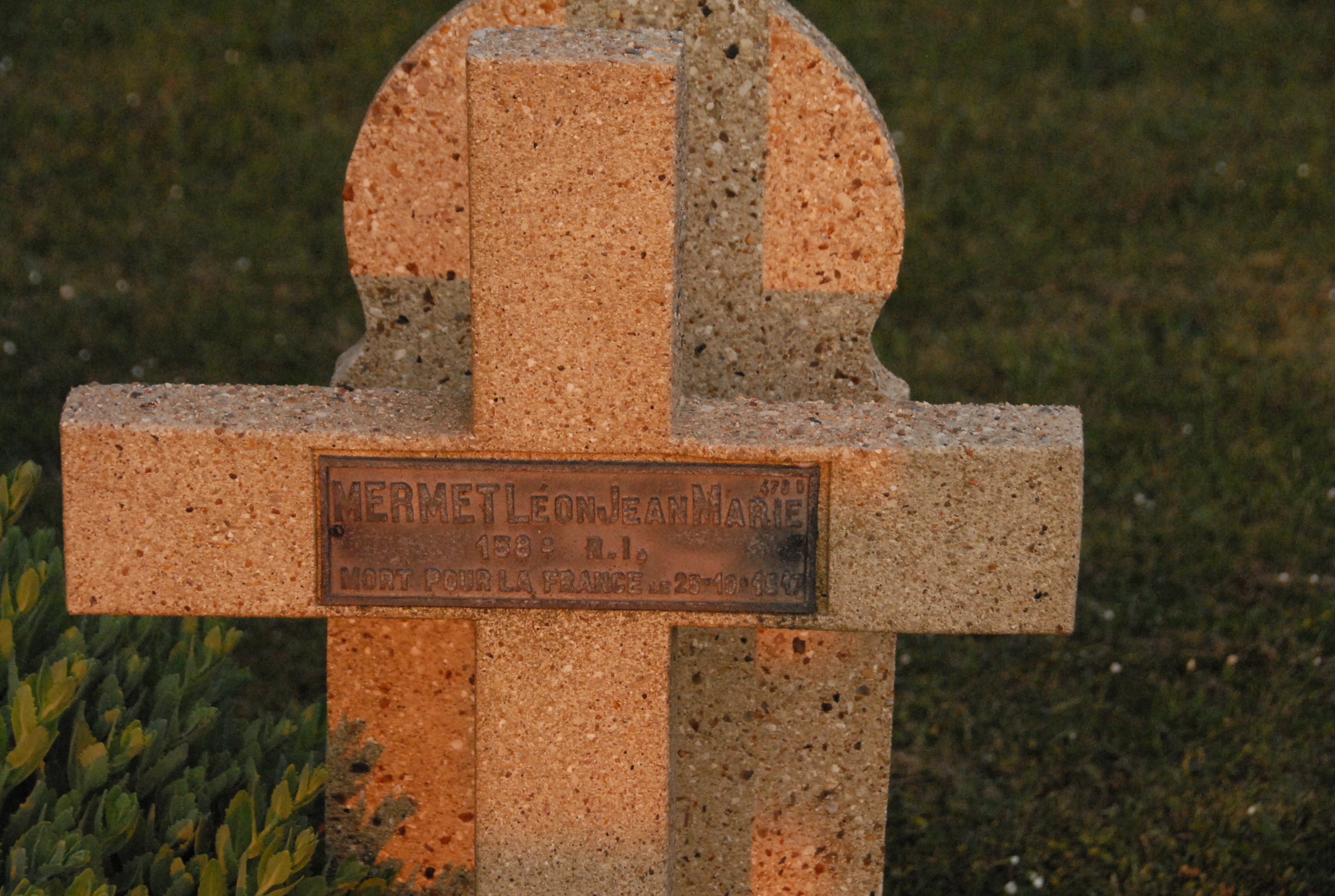 Sépulture MERMET Léon Jean Marie