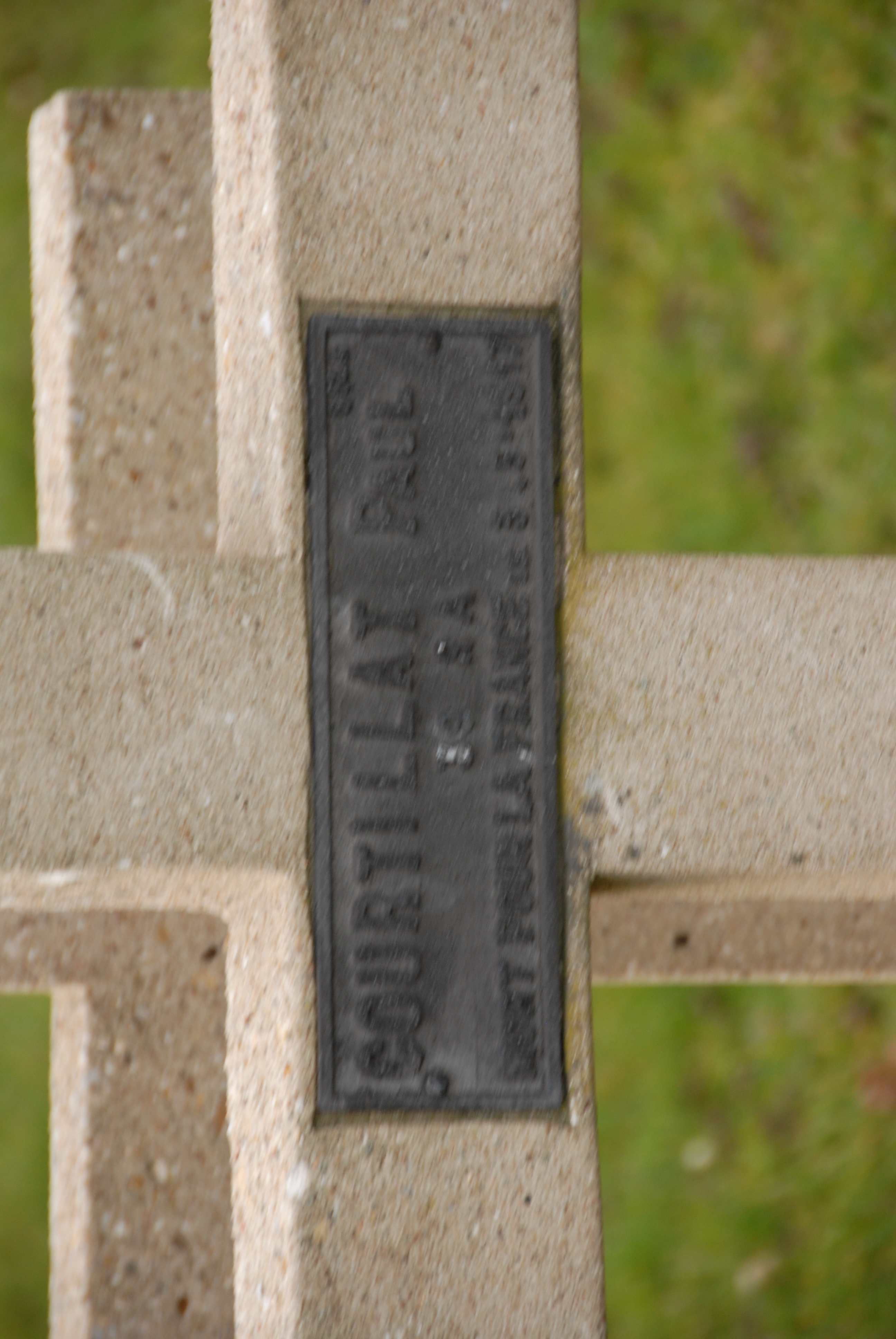 Sépulture COURTILLAT Paul André