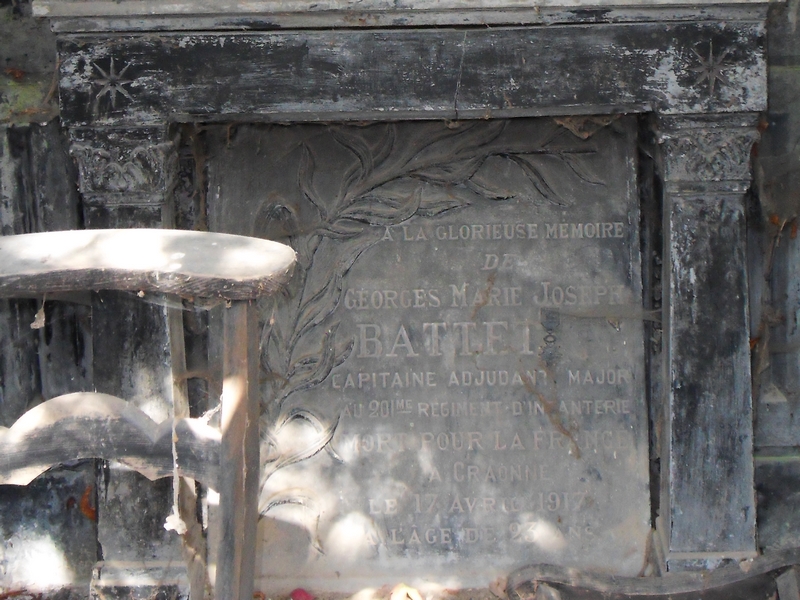 6ème photo de la chapelle funéraire où repose la dépouille de Georges Marie Joseph BATTET