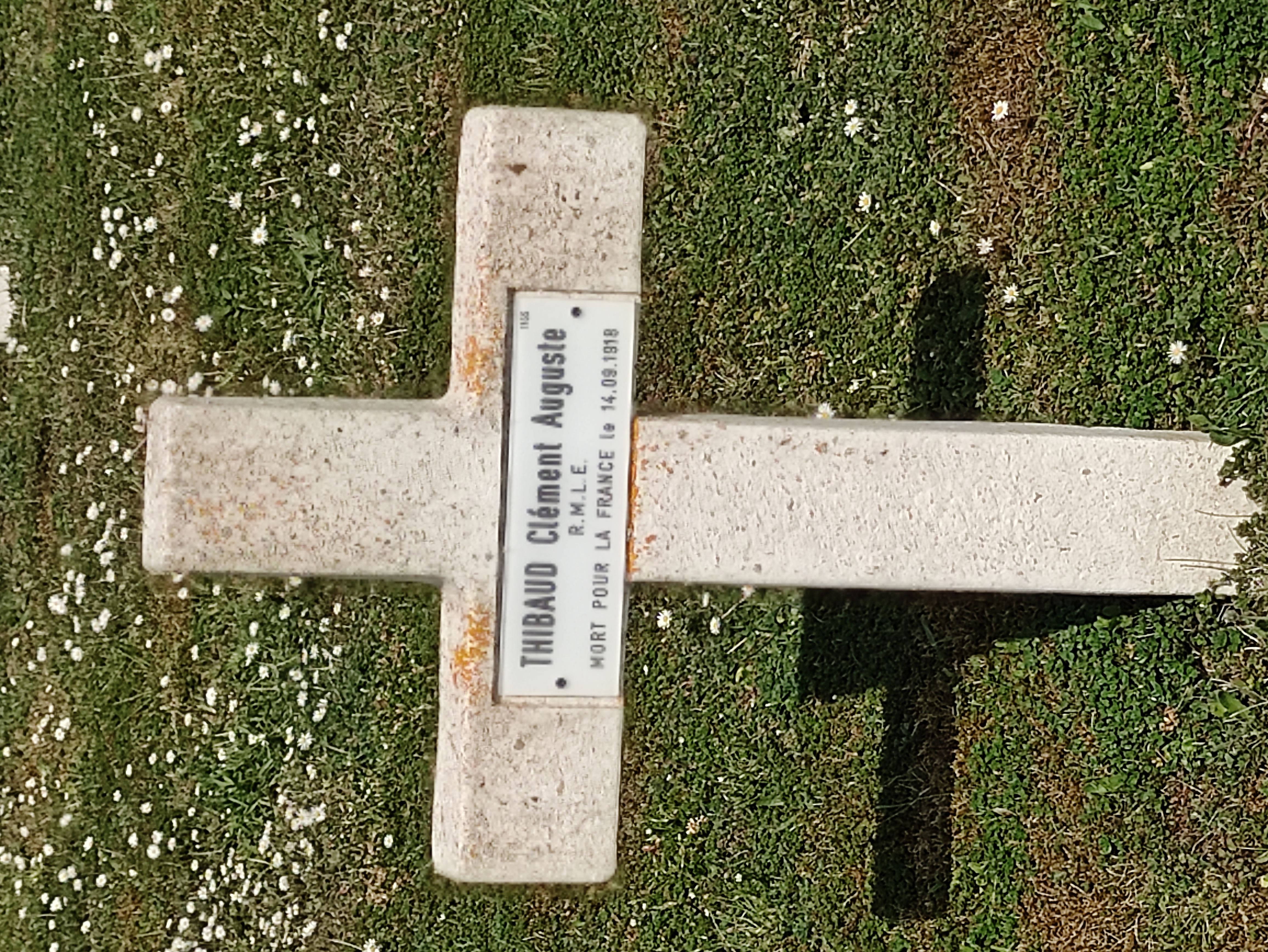 Sépulture THIBAUD Clément Auguste