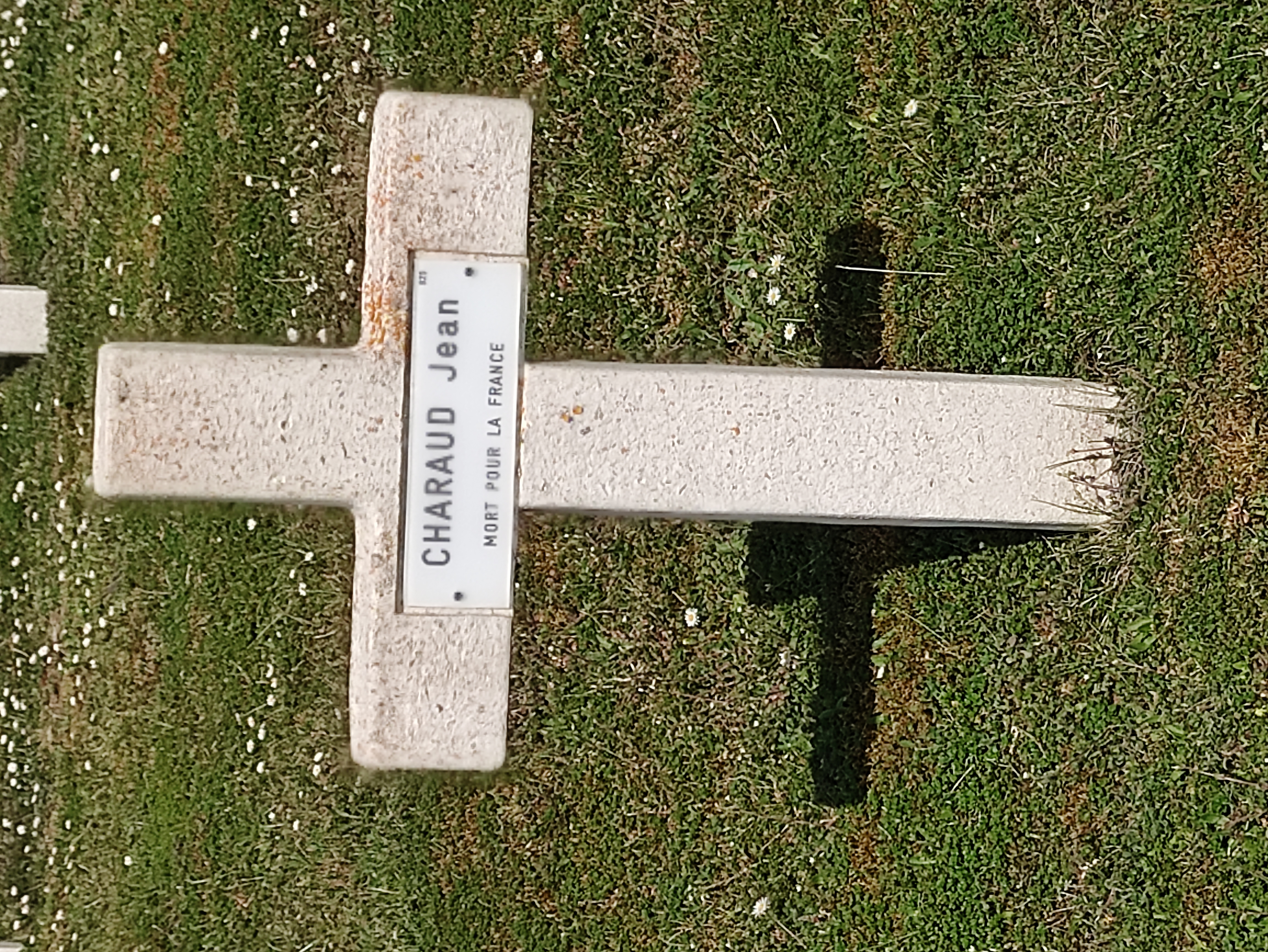 Sépulture CHARAUD Jean