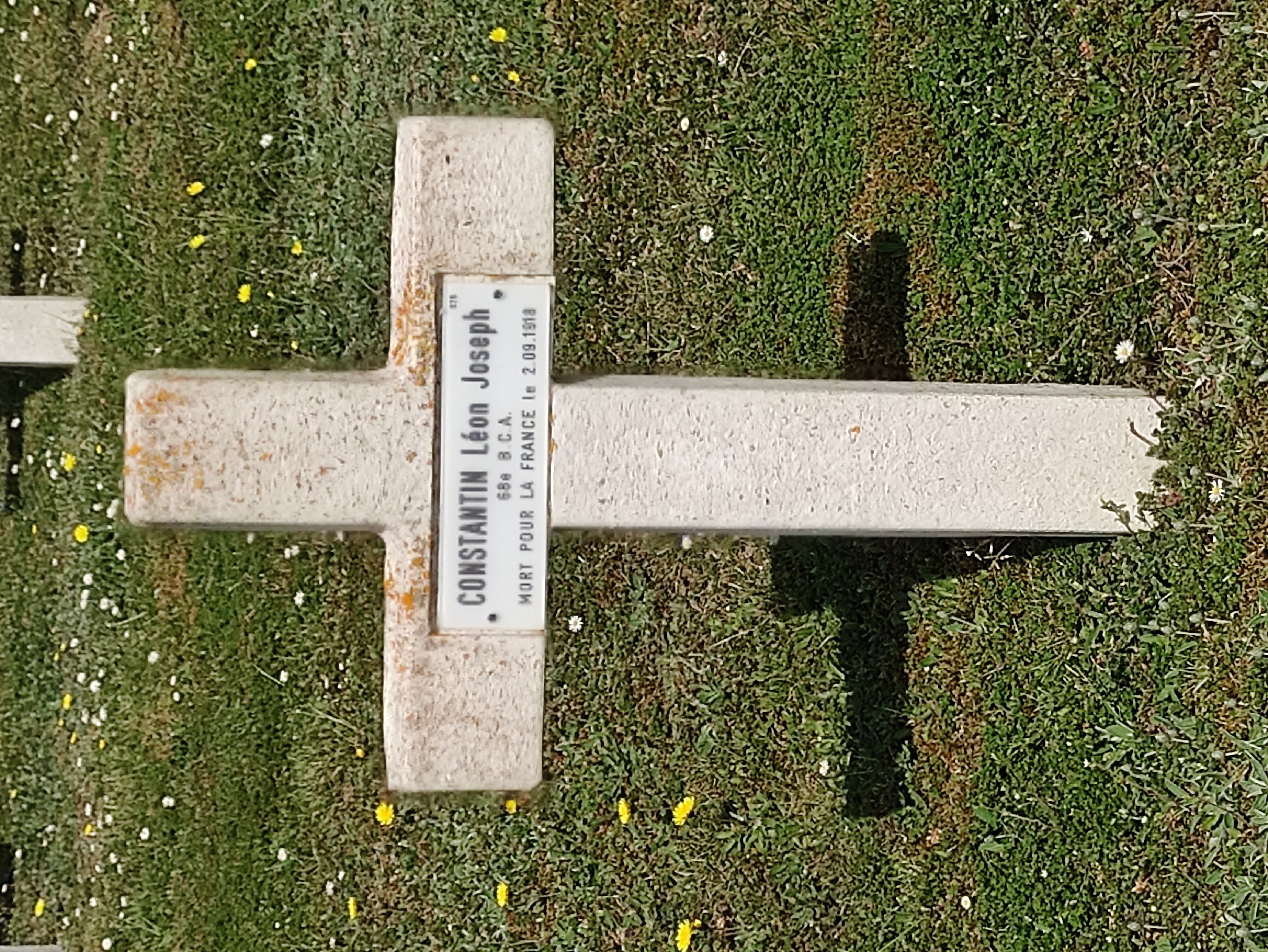 Sépulture CONSTANTIN Léon Joseph Marius