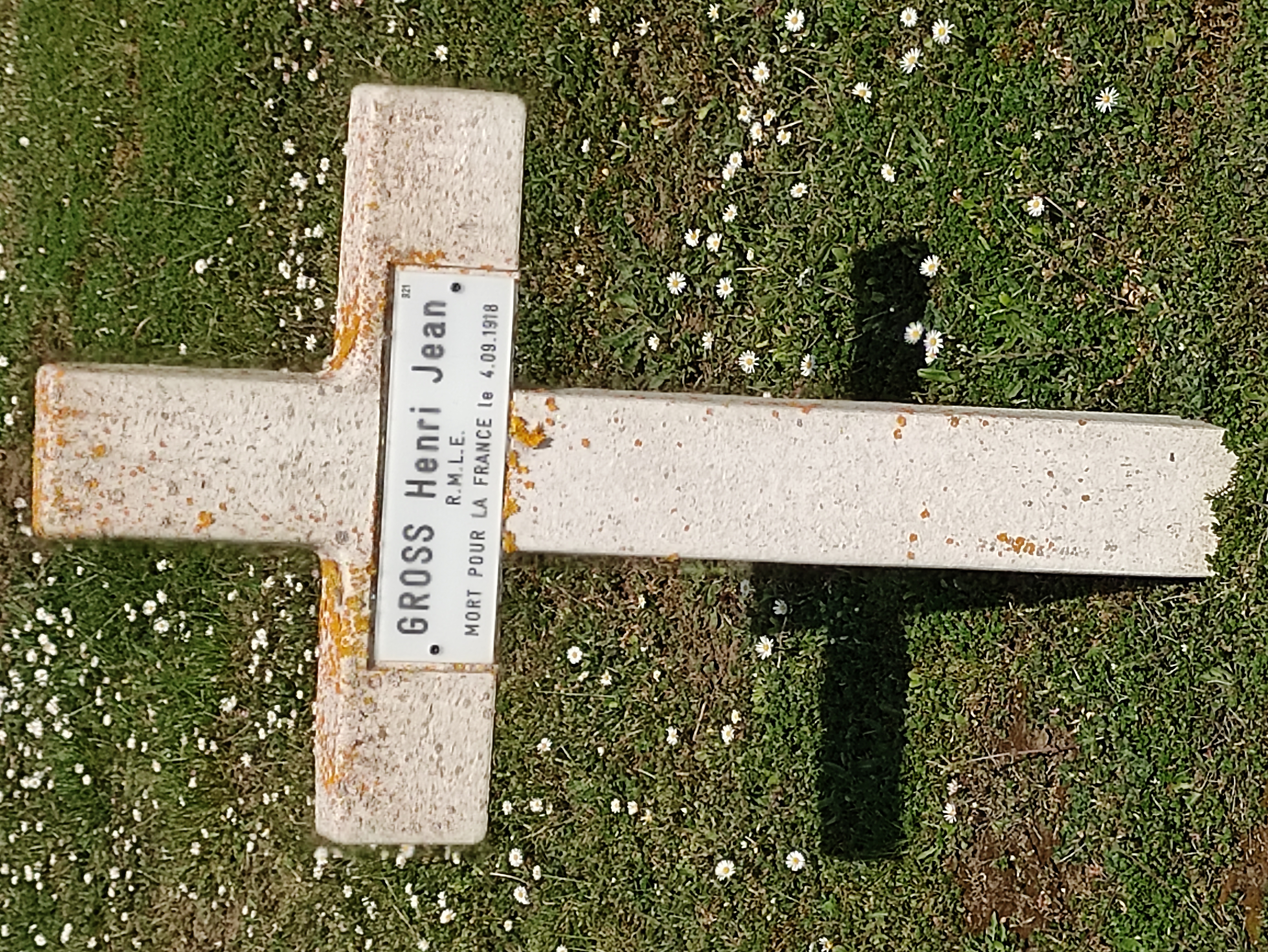 Sépulture GROSS Henri Jean Jacques