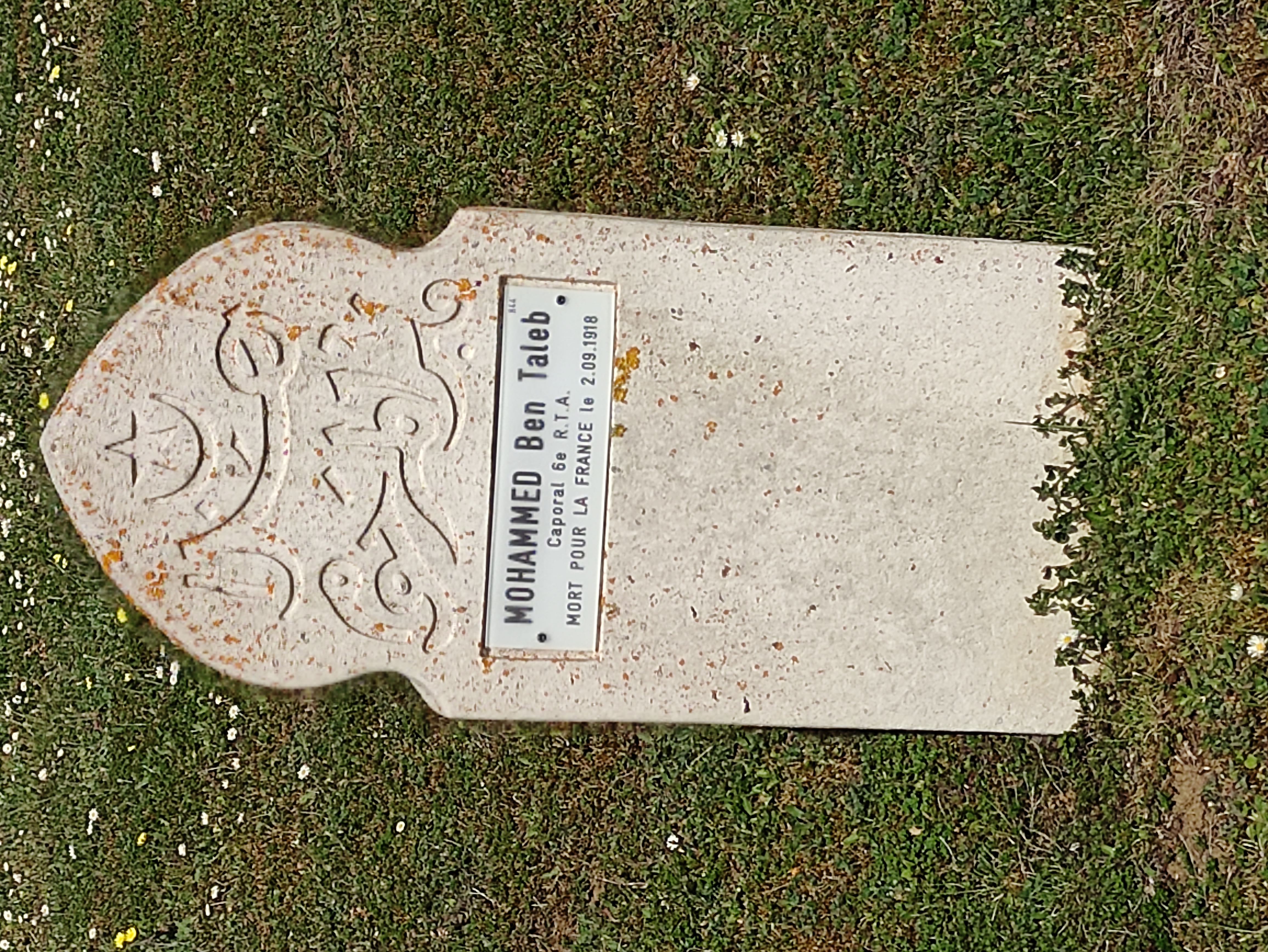 Sépulture MOHAMMED ben Taleb