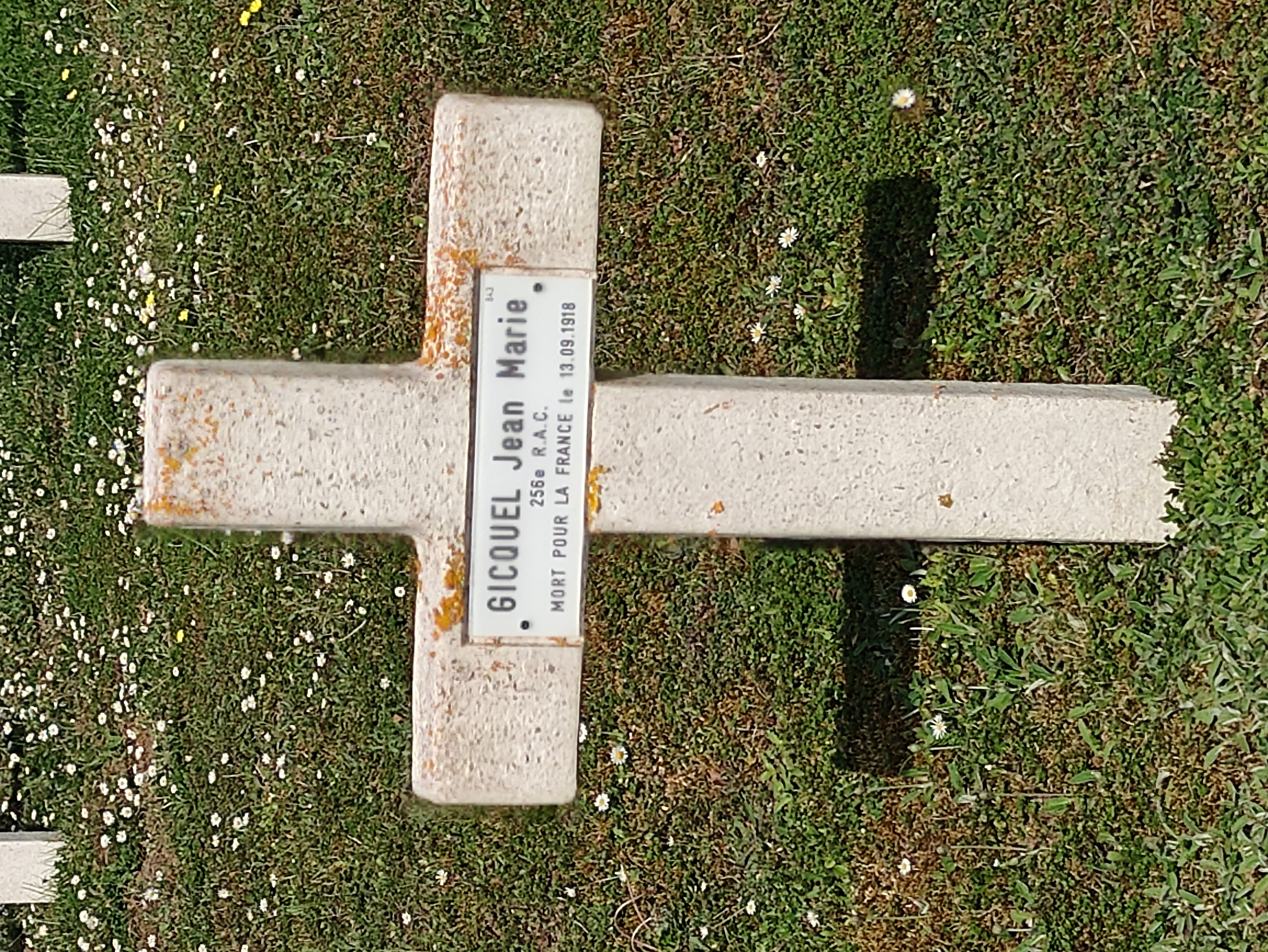 Sépulture GICQUEL Jean Marie François