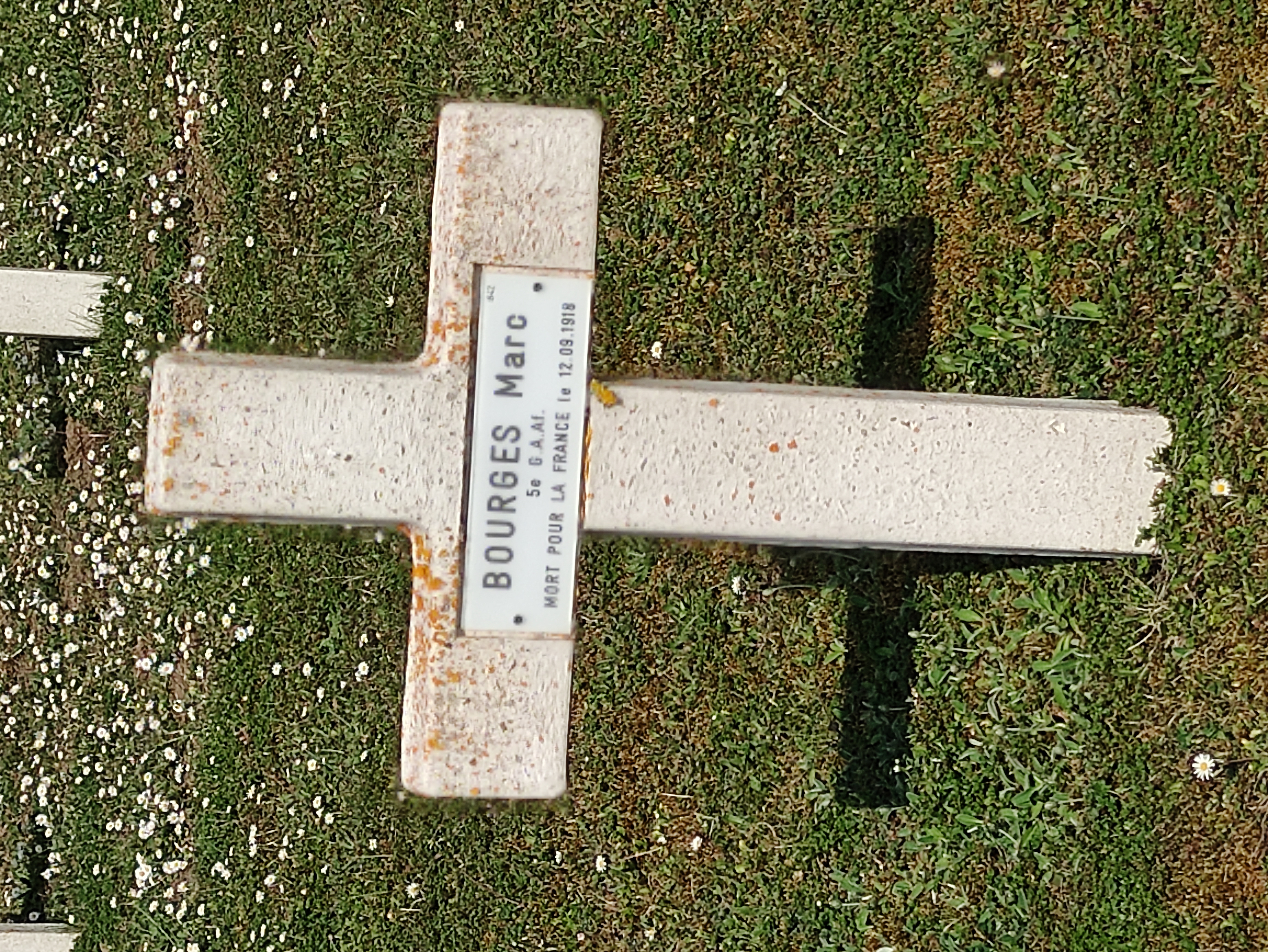 Sépulture BOURGES Marc Jean Michel