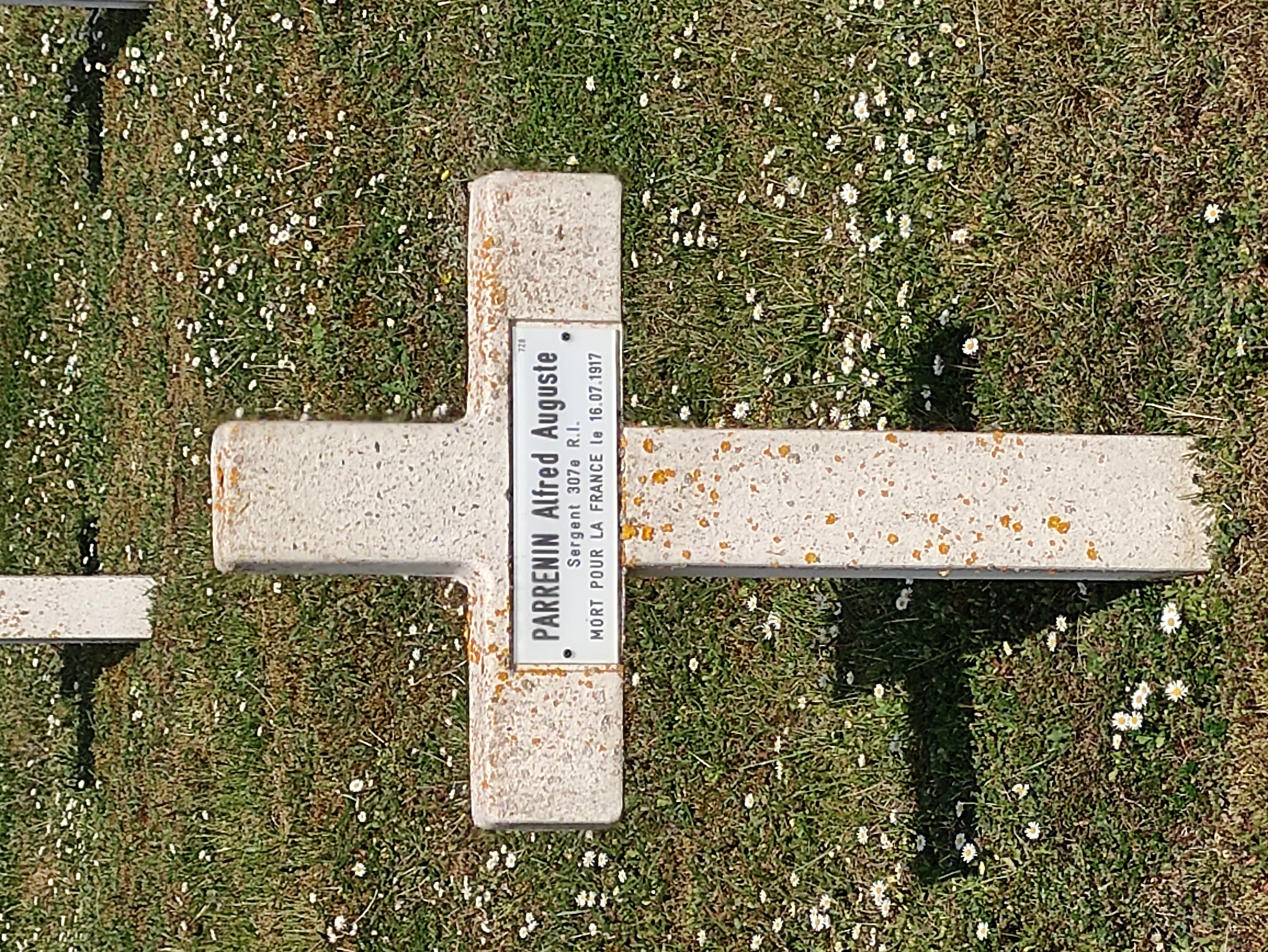 Sépulture PARRENIN Alfred Auguste