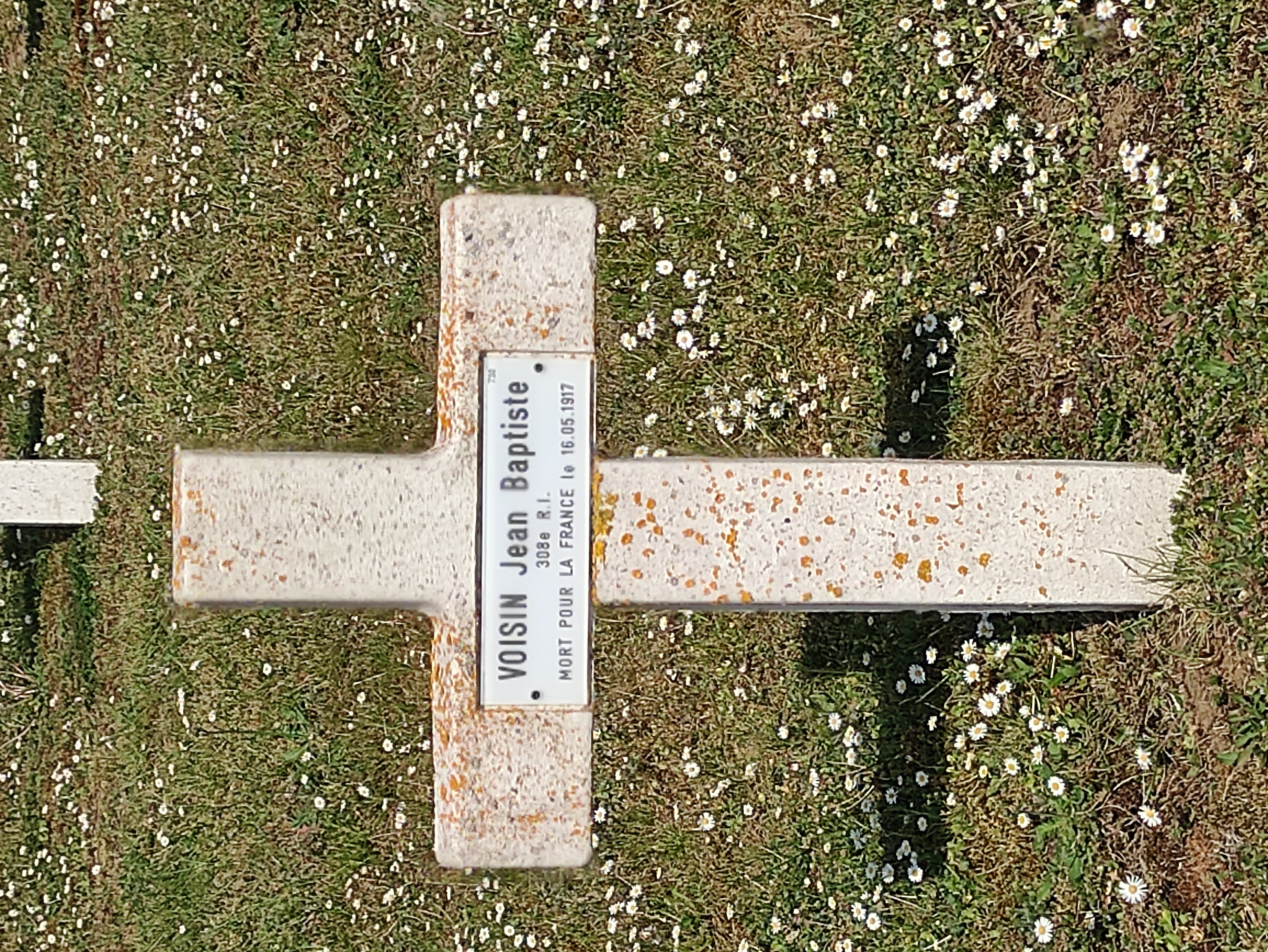 Sépulture VOISIN Jean Baptiste Emmanuel