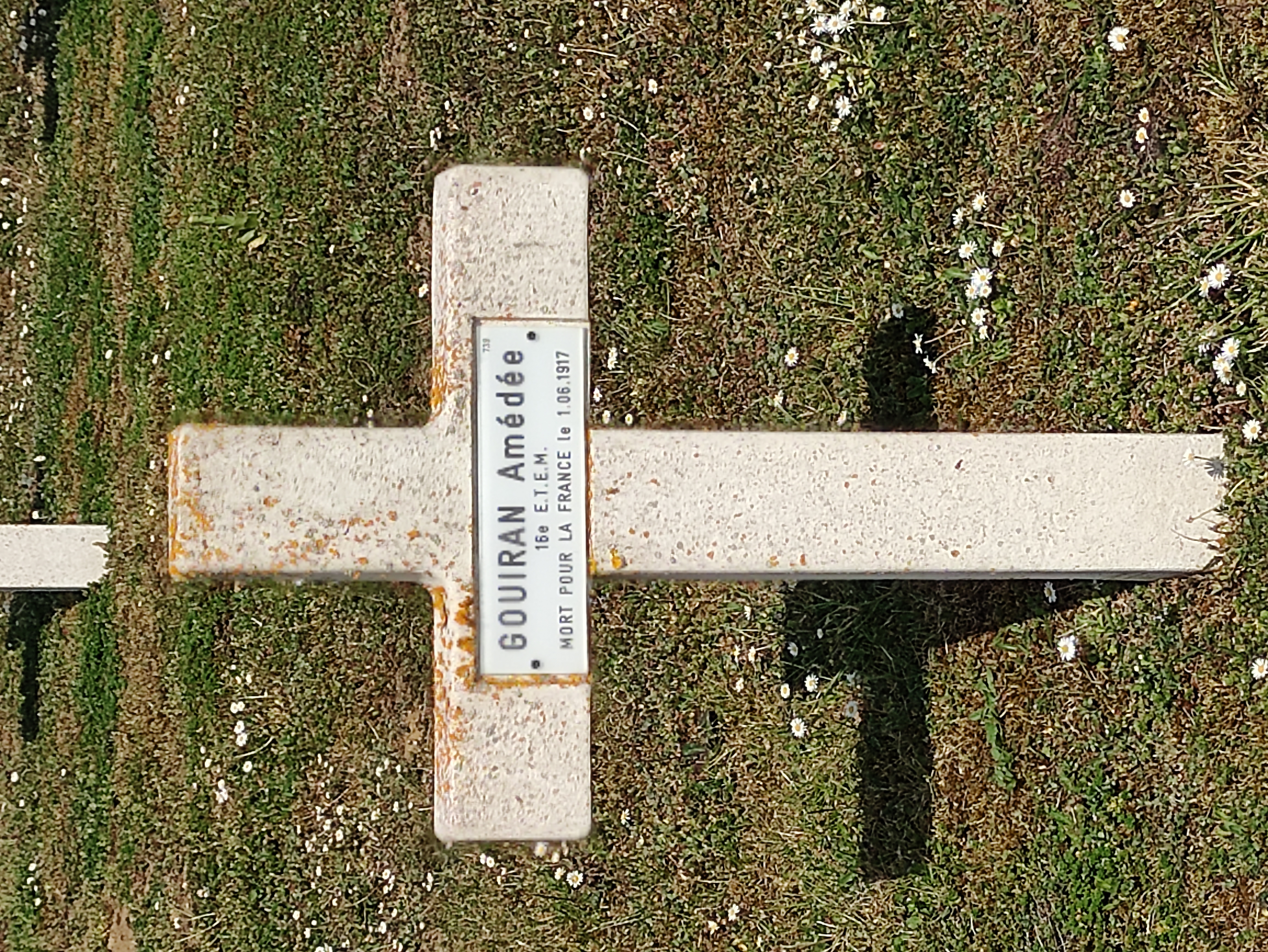 Sépulture GOUIRAN Amédée