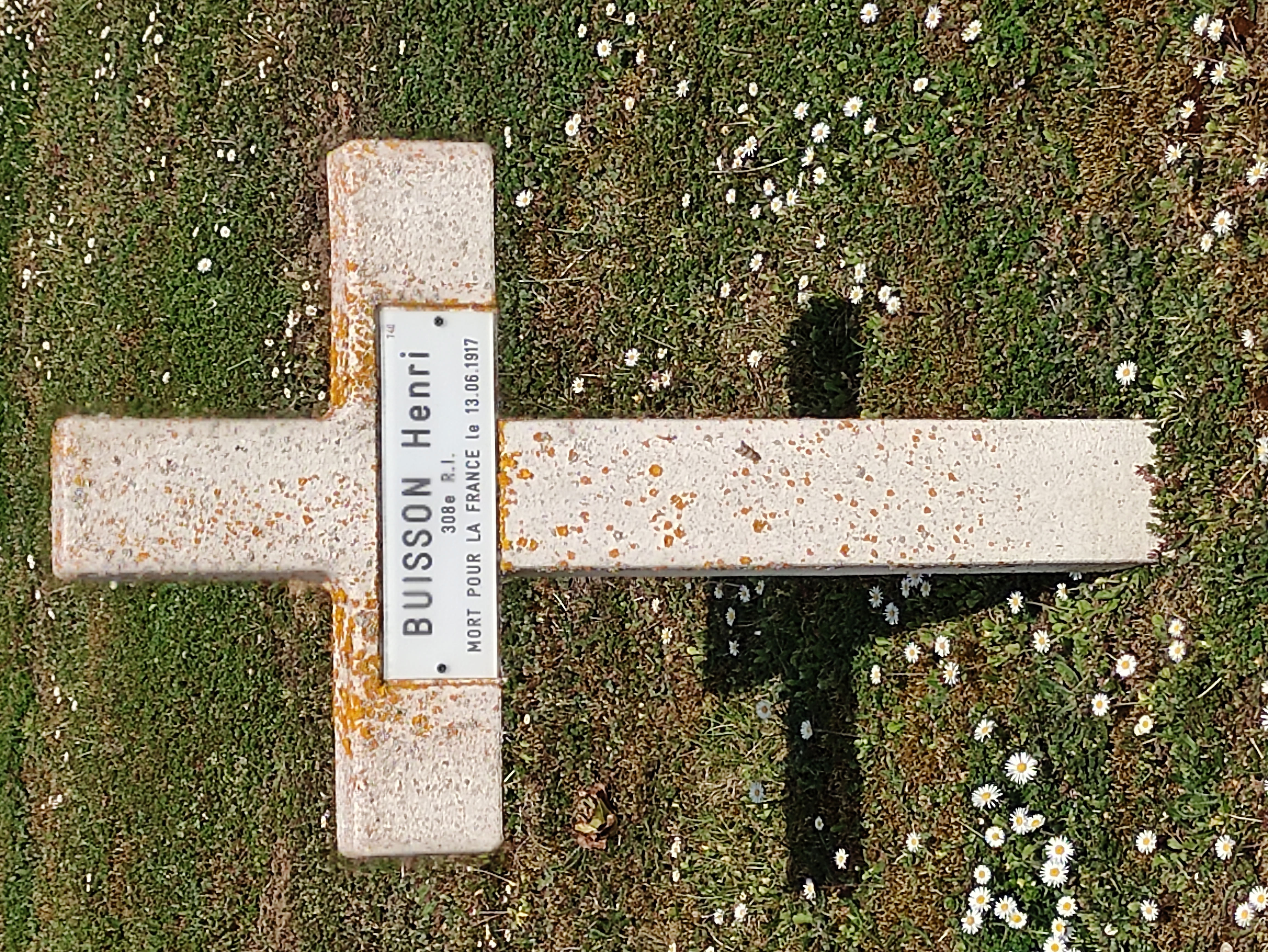 Sépulture BUISSON Henri