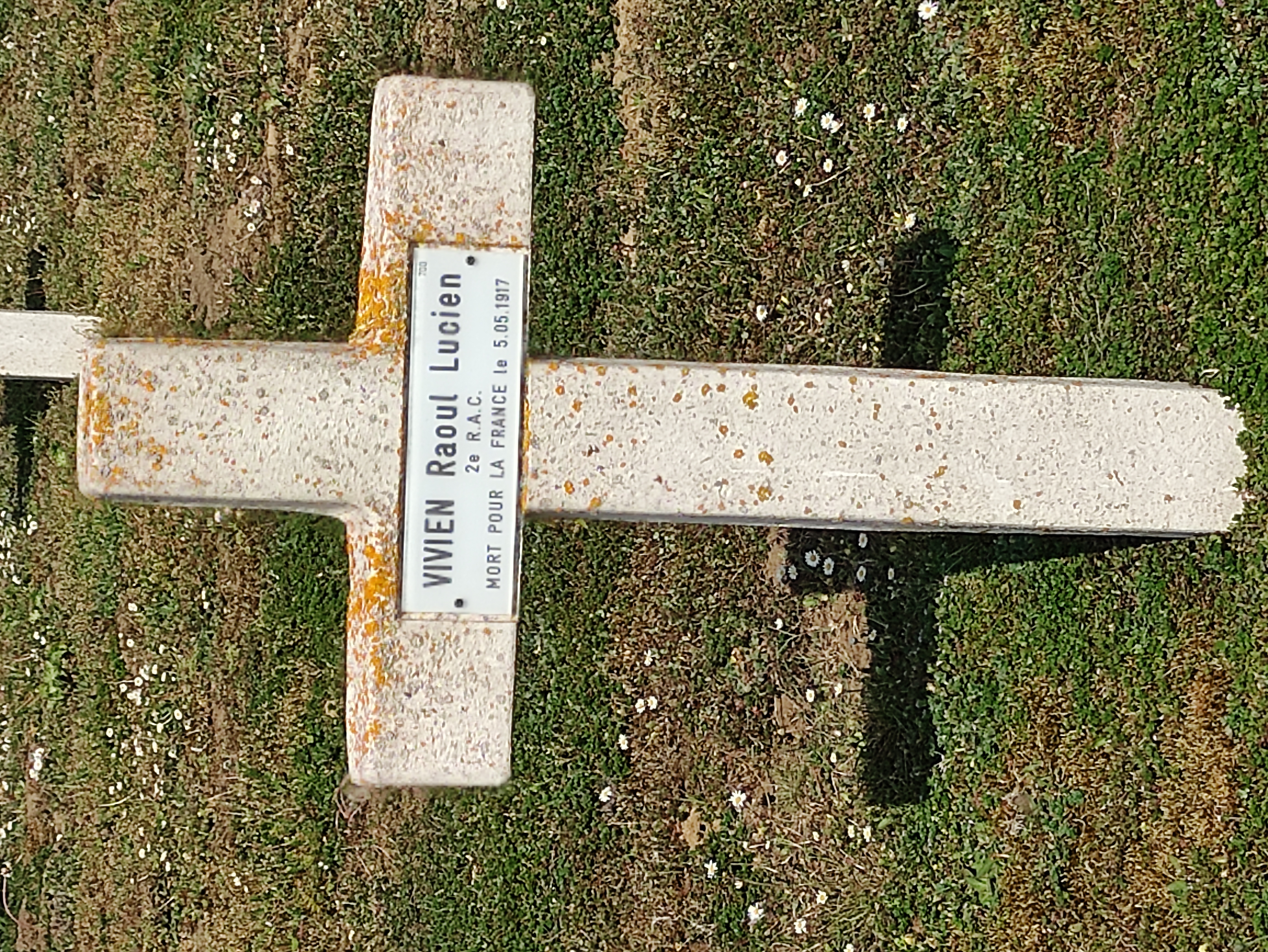 Sépulture VIVIEN Raoul Lucien Eugène