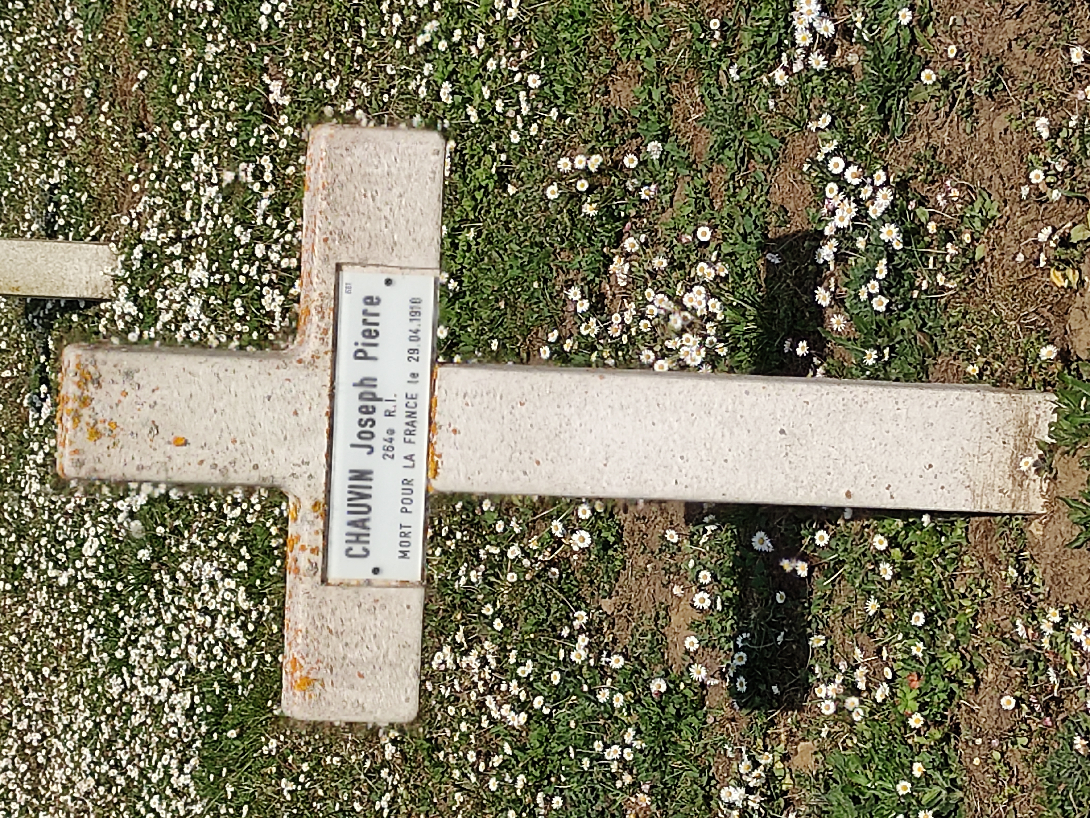 Sépulture CHAUVIN Joseph Pierre Marie