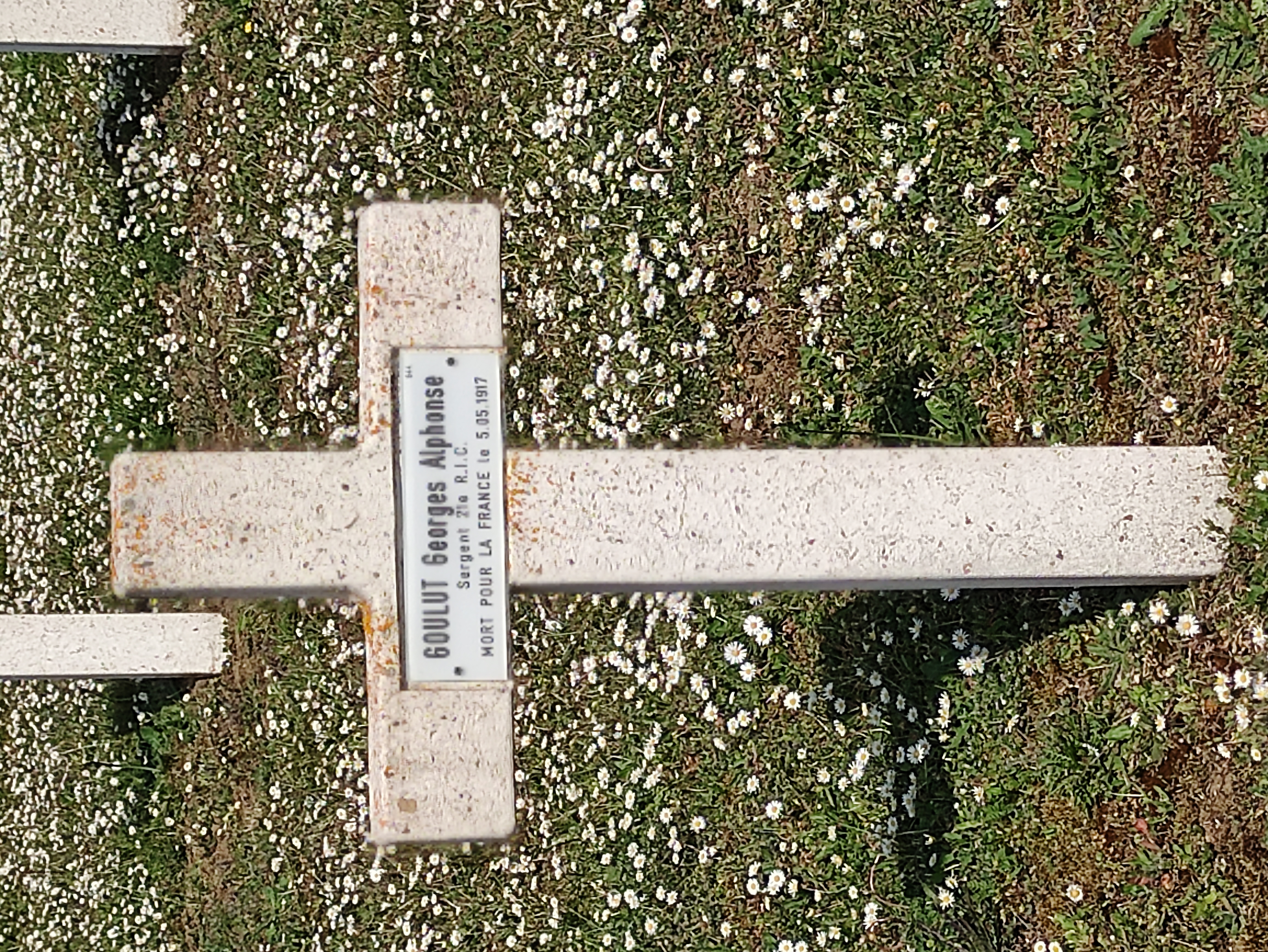 Sépulture GOULUT Georges Alphonse Henri