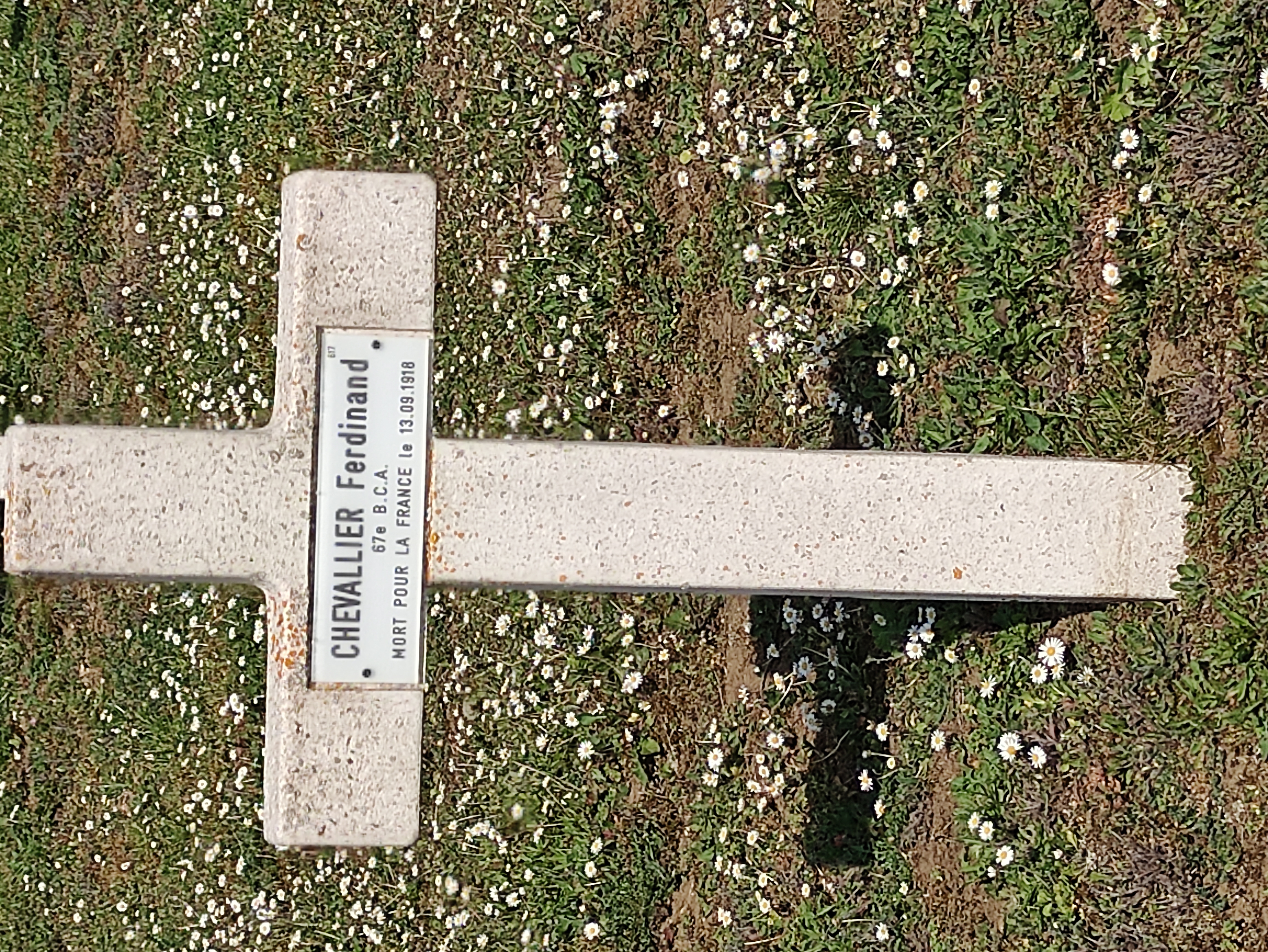 Sépulture CHEVALLIER Ferdinand