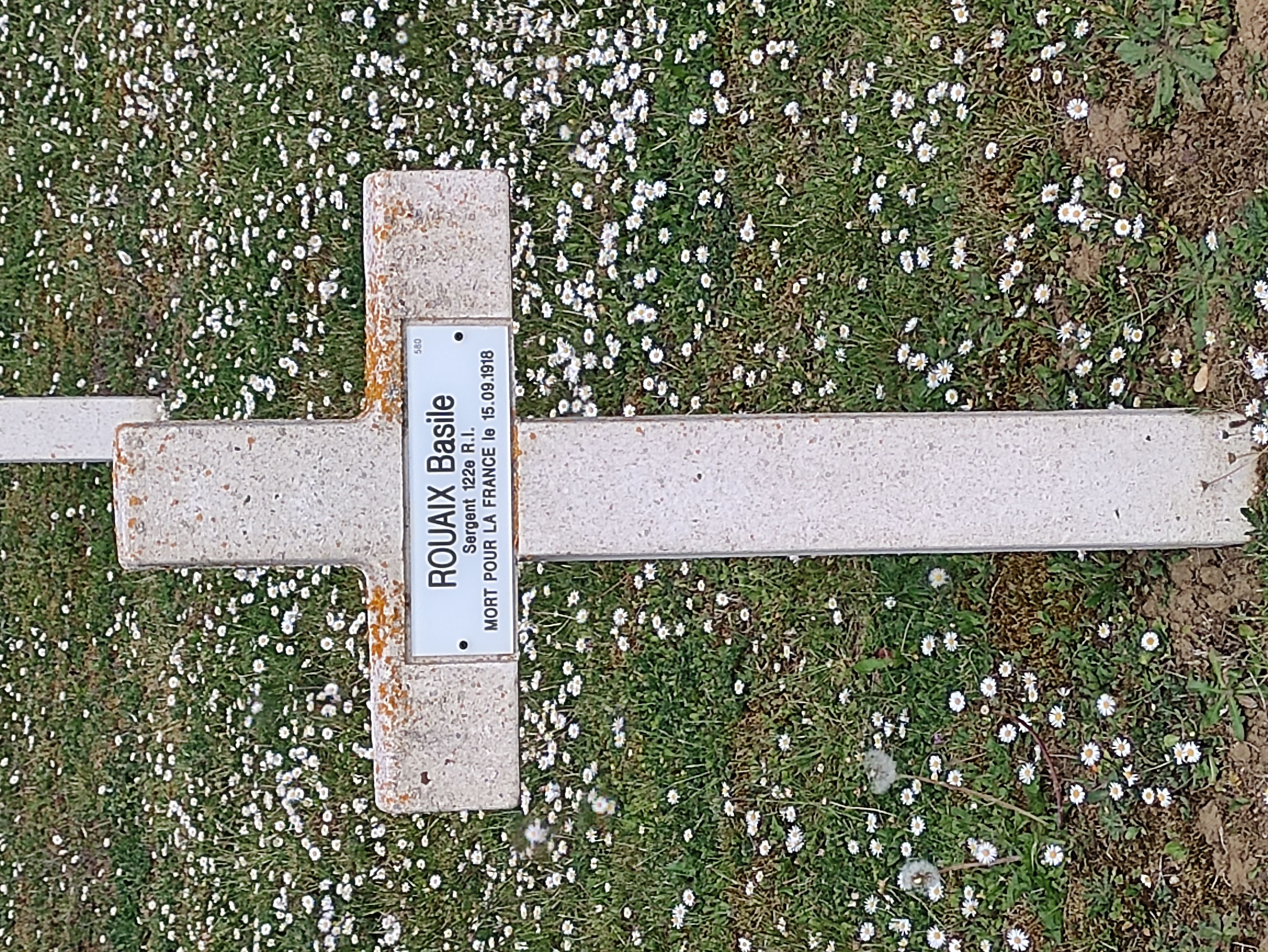 sépulture ROUAIX Basile